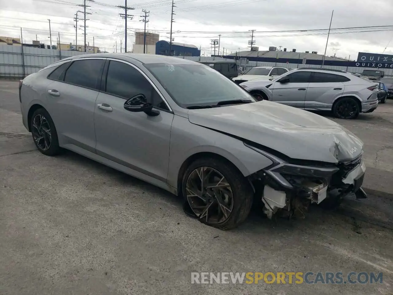 4 Photograph of a damaged car KNAG64J78S5311582 KIA K5 2025