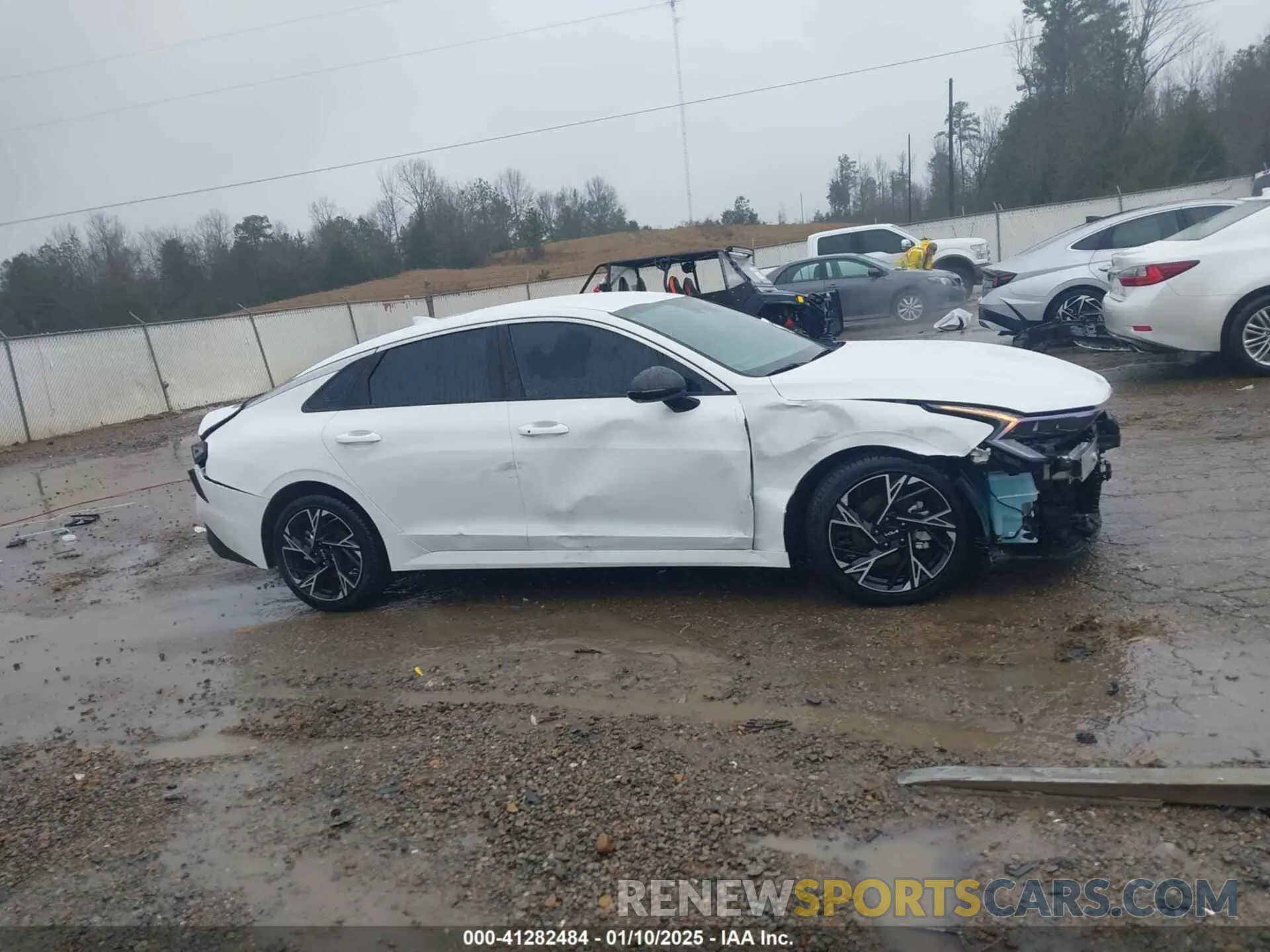 14 Photograph of a damaged car KNAG64J78S5313865 KIA K5 2025