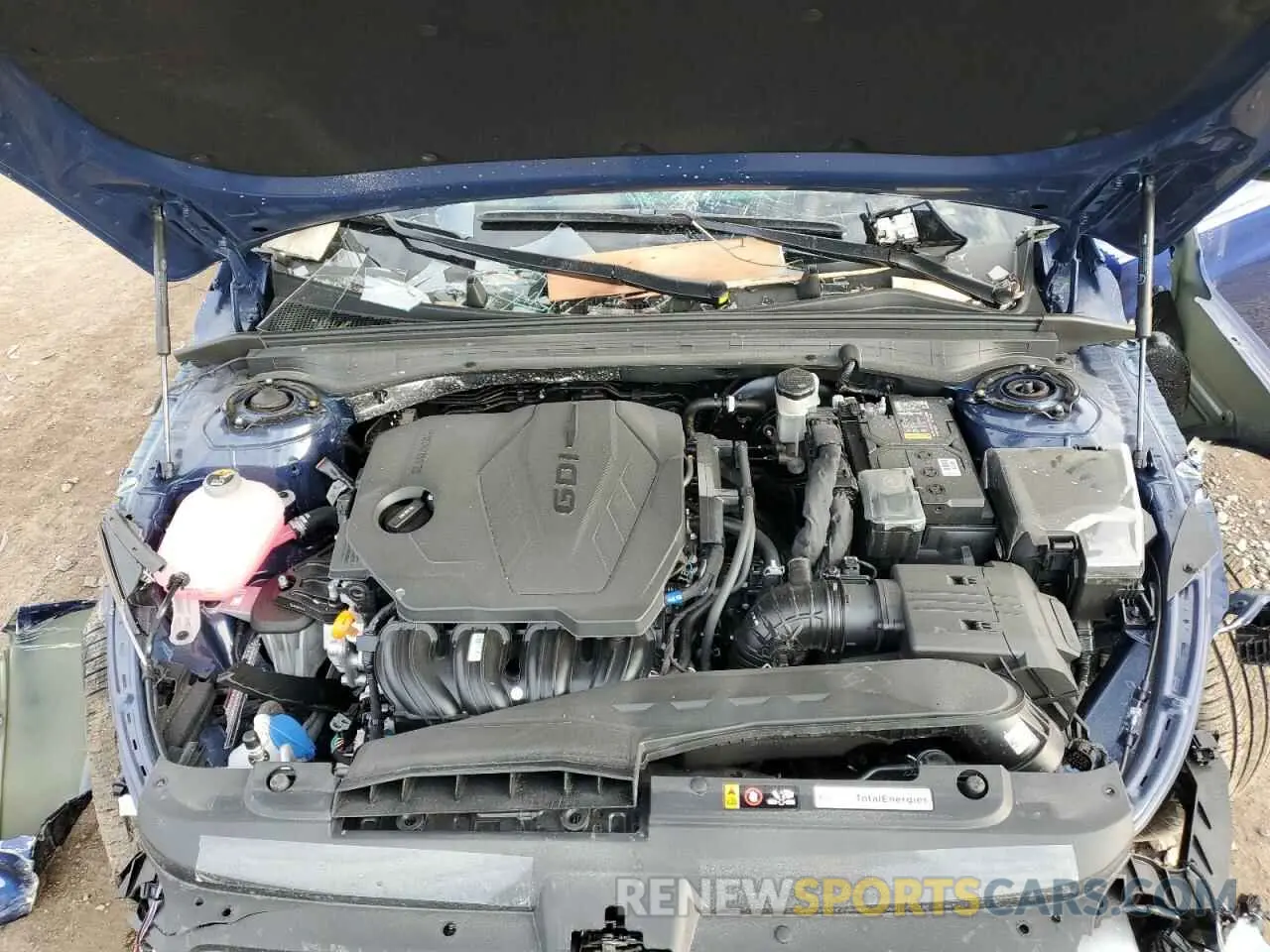 11 Photograph of a damaged car KNAG64J78S5322341 KIA K5 2025