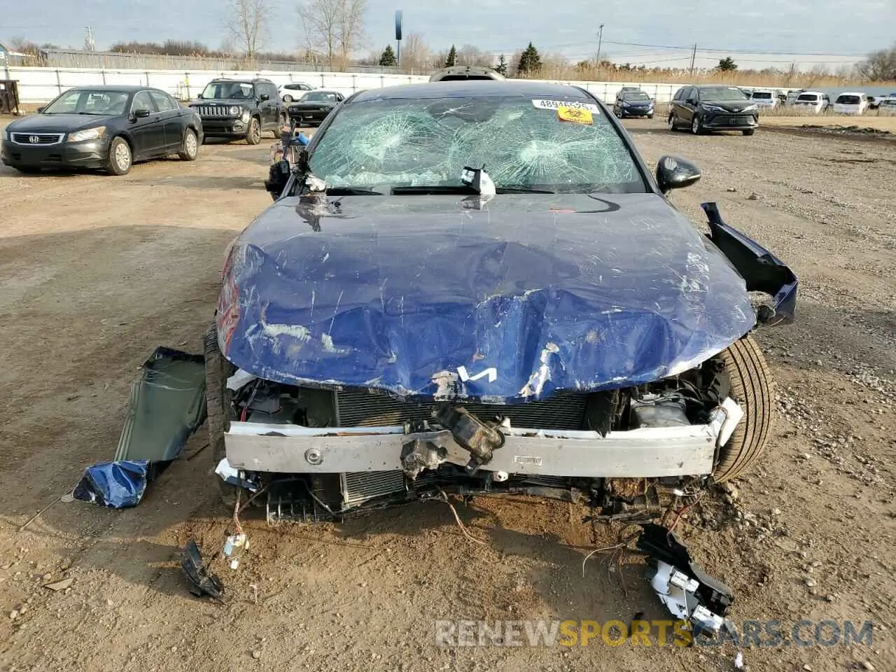 5 Photograph of a damaged car KNAG64J78S5322341 KIA K5 2025