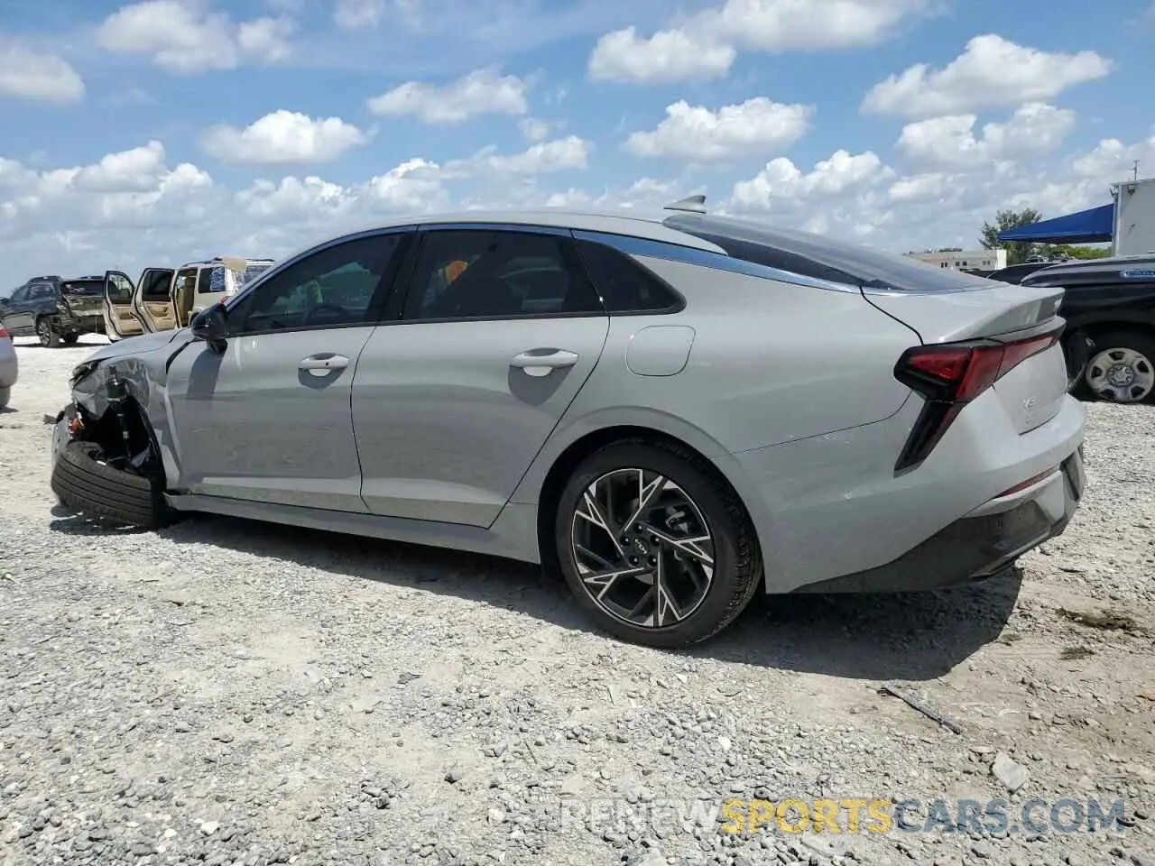 2 Photograph of a damaged car KNAG64J78S5327863 KIA K5 2025