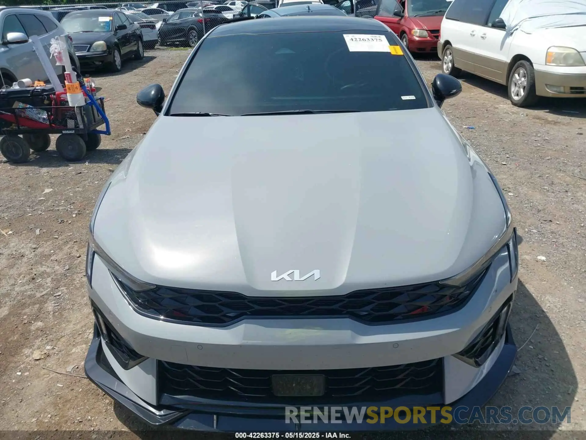 12 Photograph of a damaged car KNAG64J78S5330696 KIA K5 2025