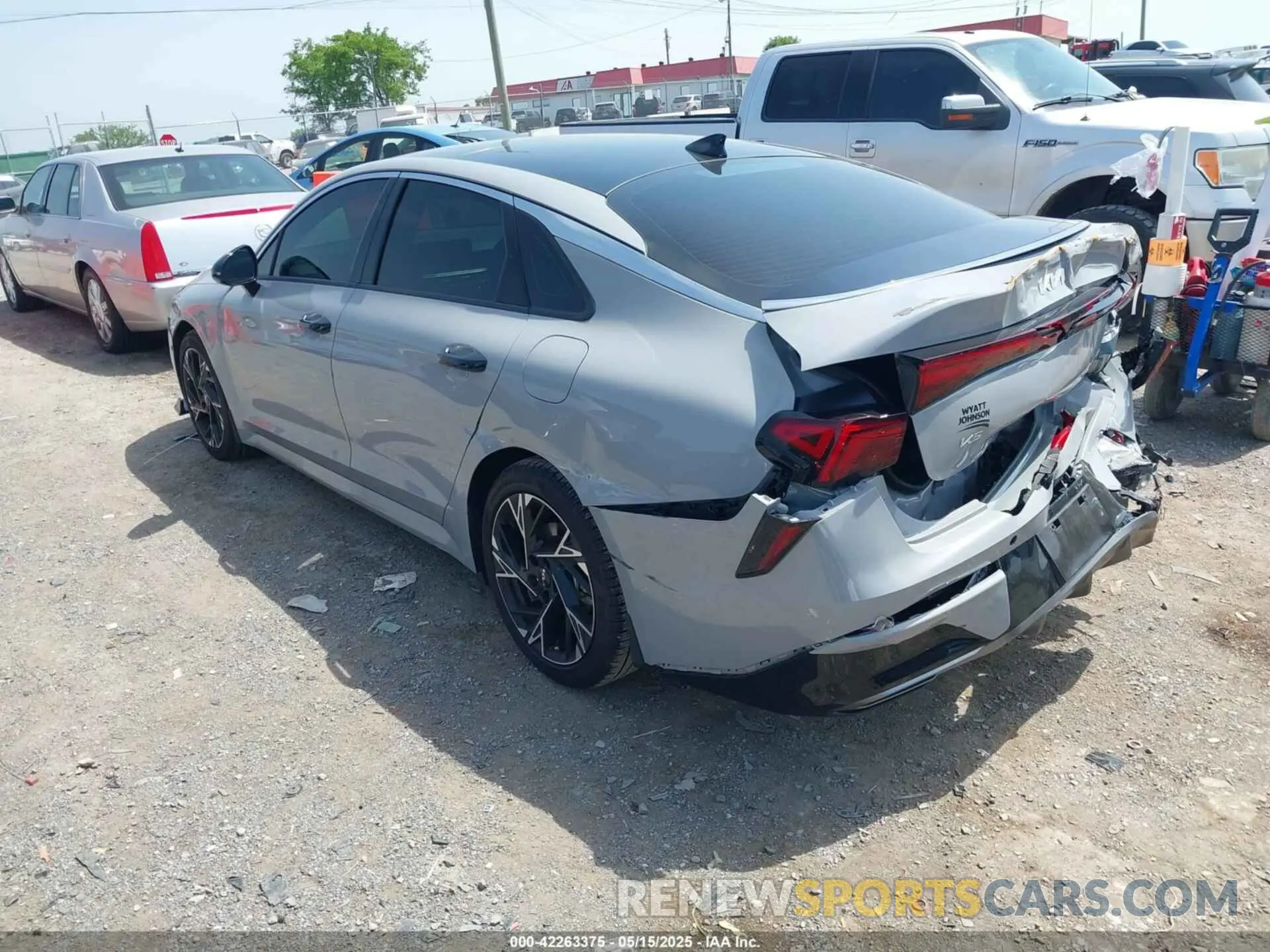 3 Photograph of a damaged car KNAG64J78S5330696 KIA K5 2025