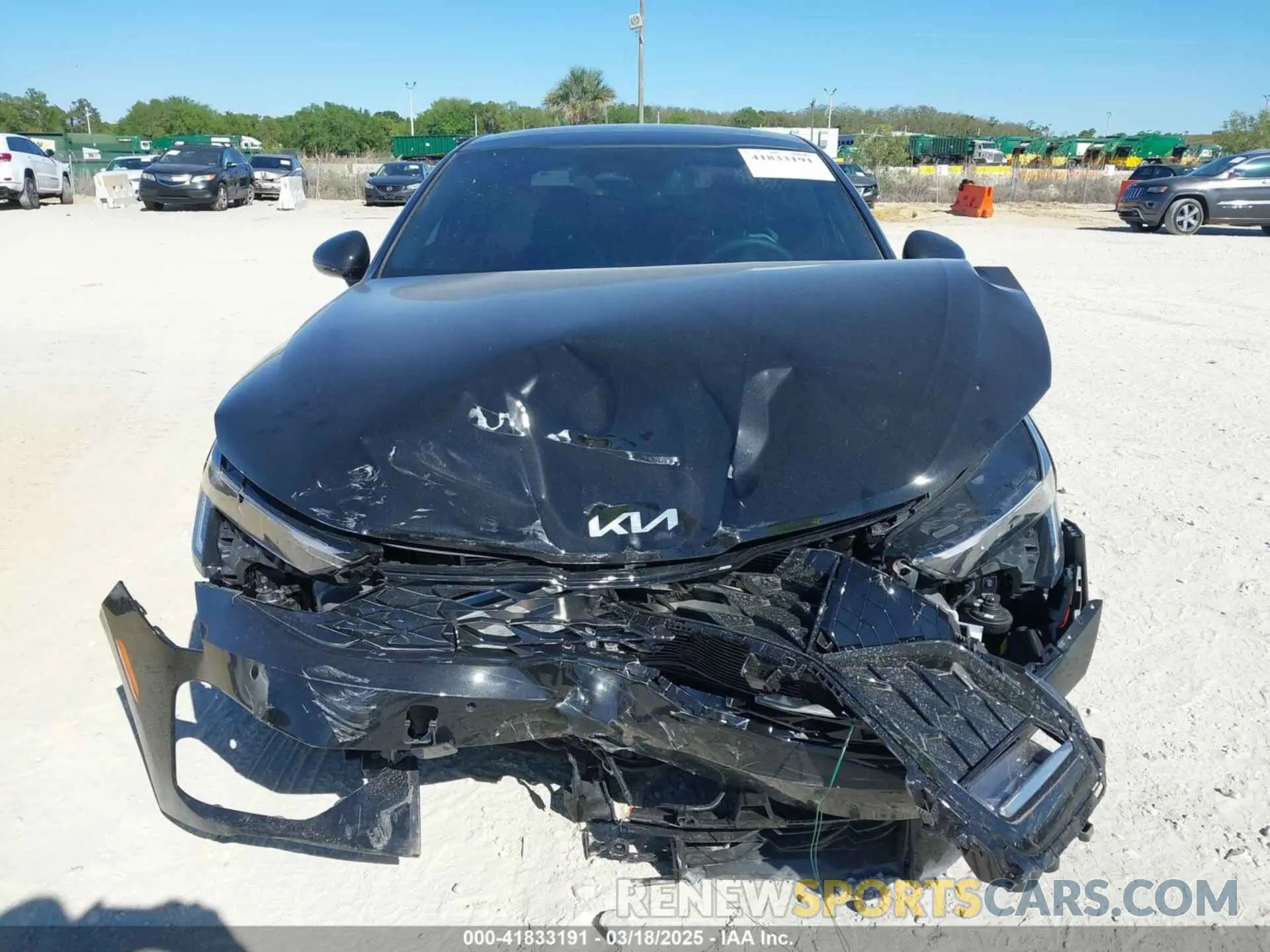 12 Photograph of a damaged car KNAG64J78S5330990 KIA K5 2025