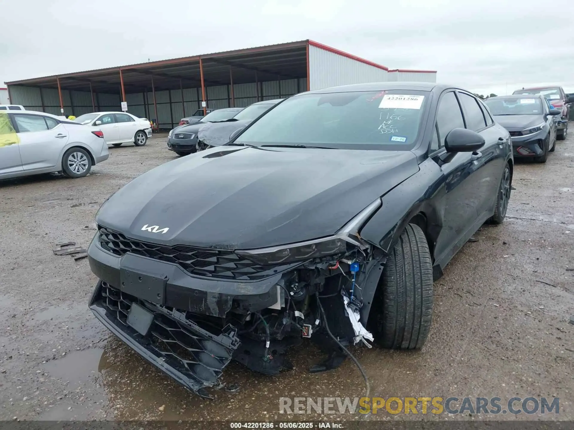 2 Photograph of a damaged car KNAG64J78S5334280 KIA K5 2025