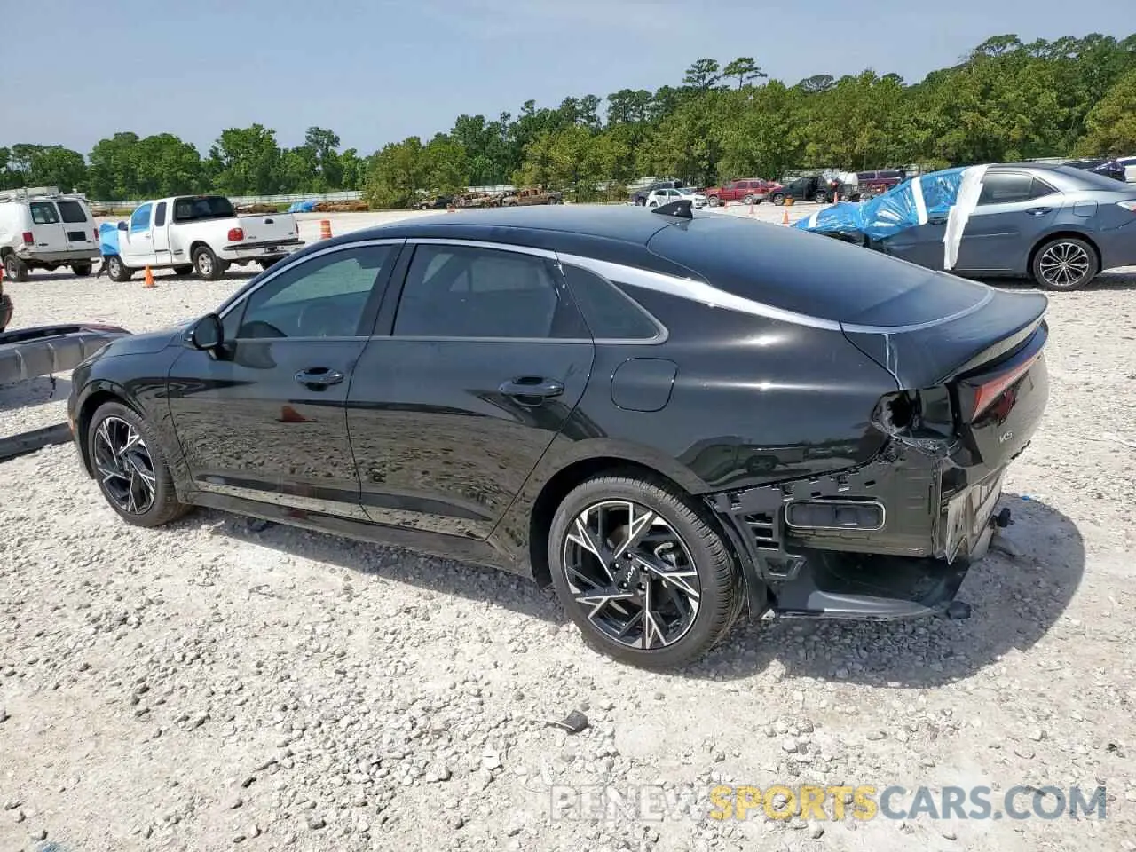 2 Photograph of a damaged car KNAG64J78S5345246 KIA K5 2025