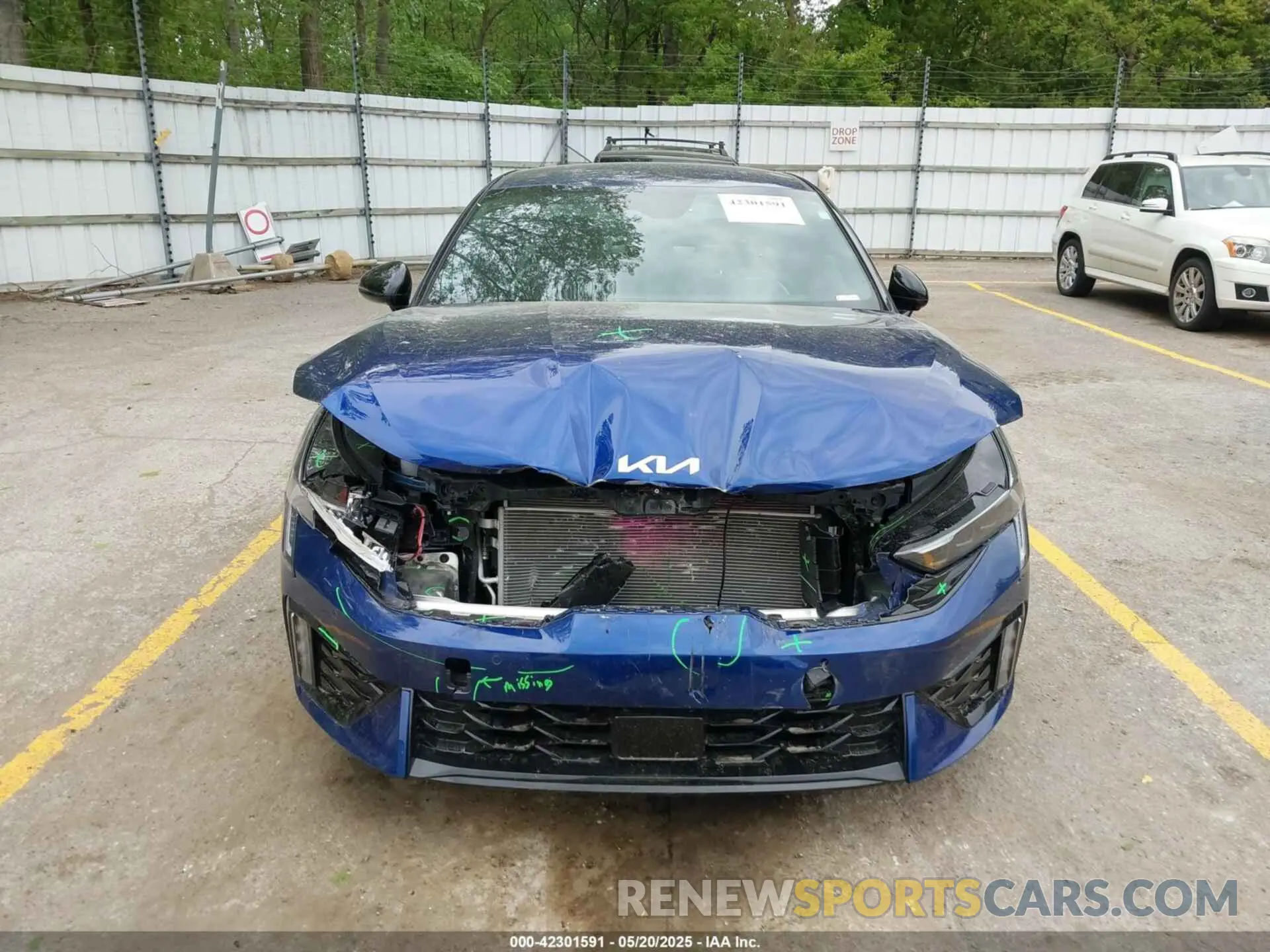 12 Photograph of a damaged car KNAG64J79S5275028 KIA K5 2025