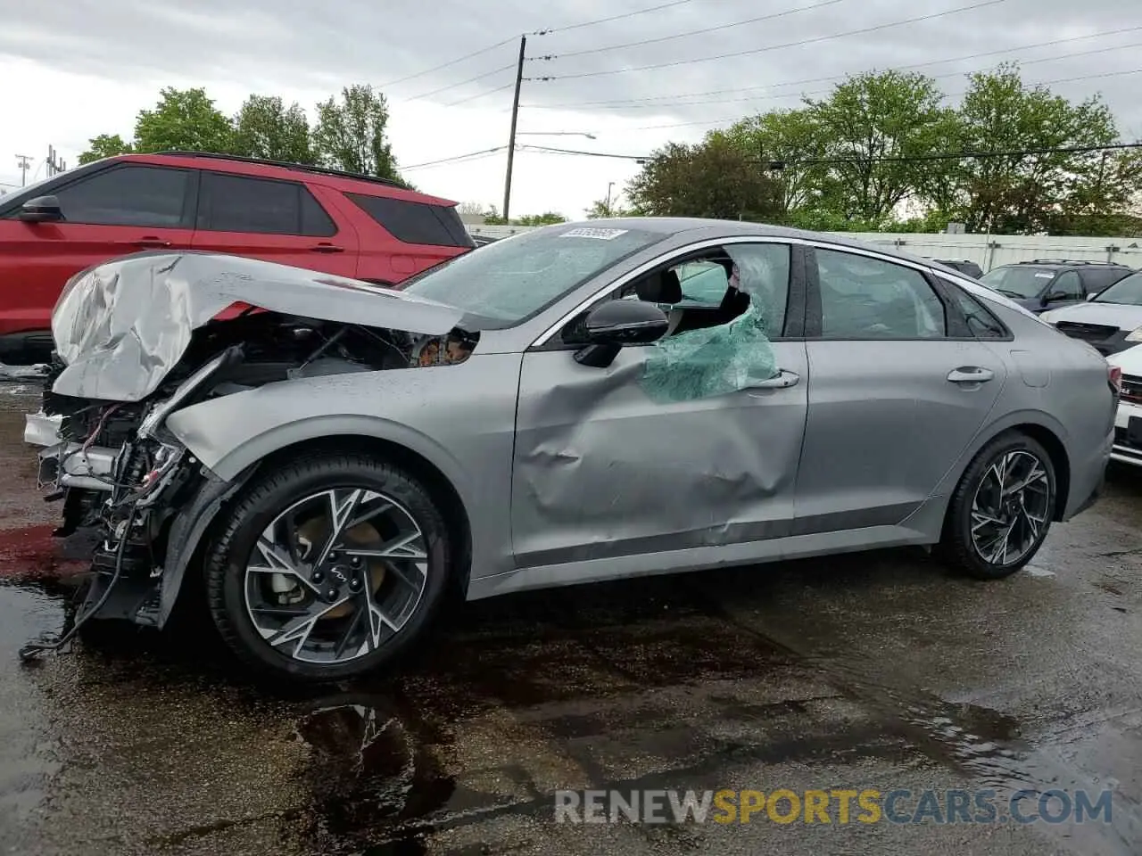 1 Photograph of a damaged car KNAG64J79S5304365 KIA K5 2025