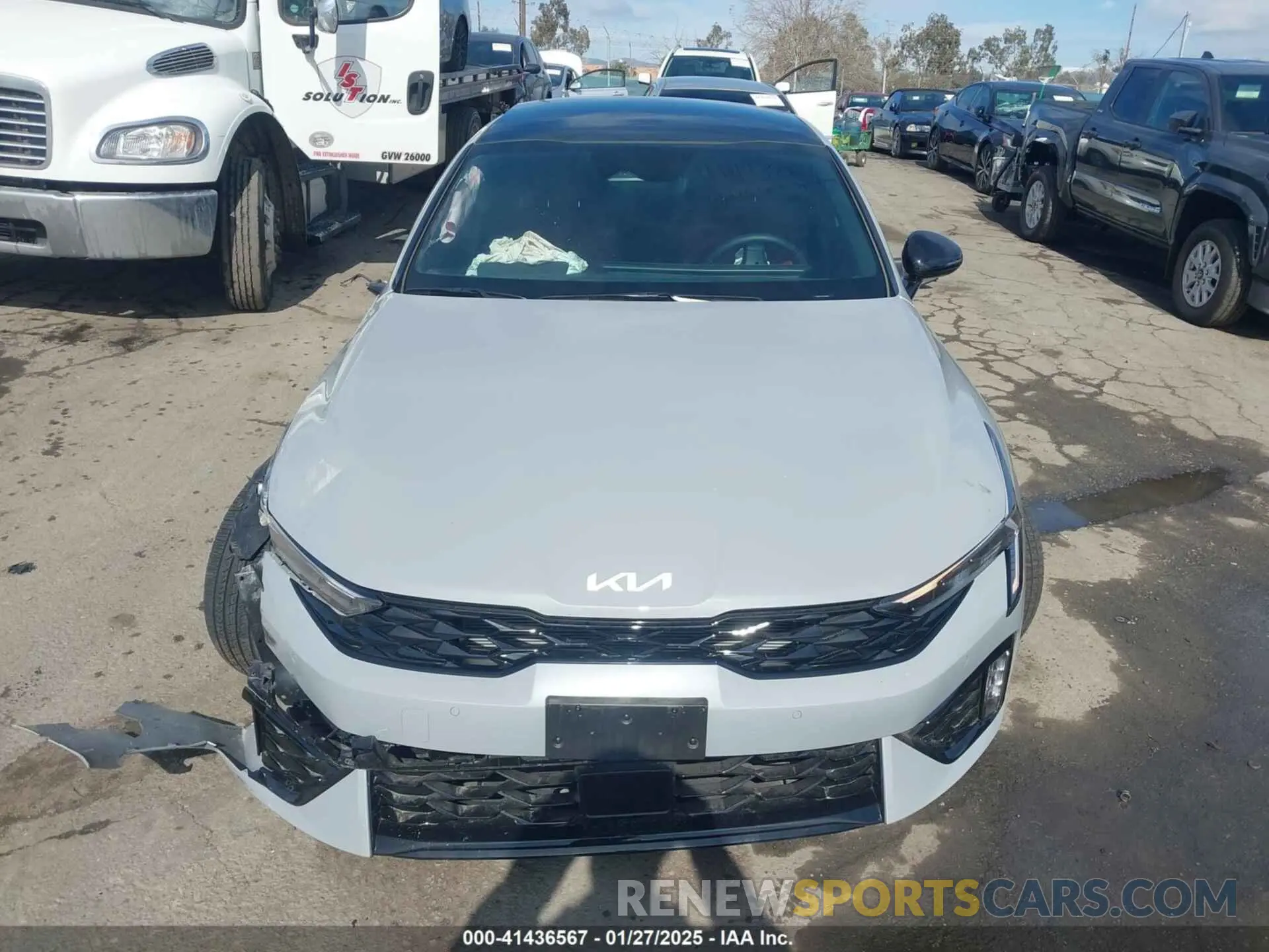 12 Photograph of a damaged car KNAG64J79S5314832 KIA K5 2025