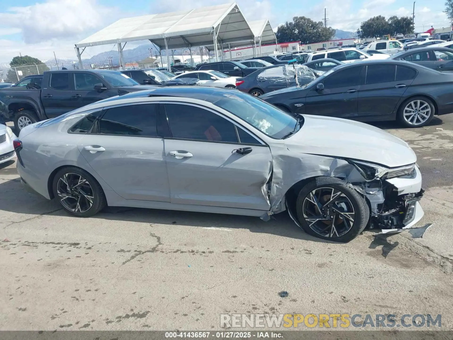 13 Photograph of a damaged car KNAG64J79S5314832 KIA K5 2025