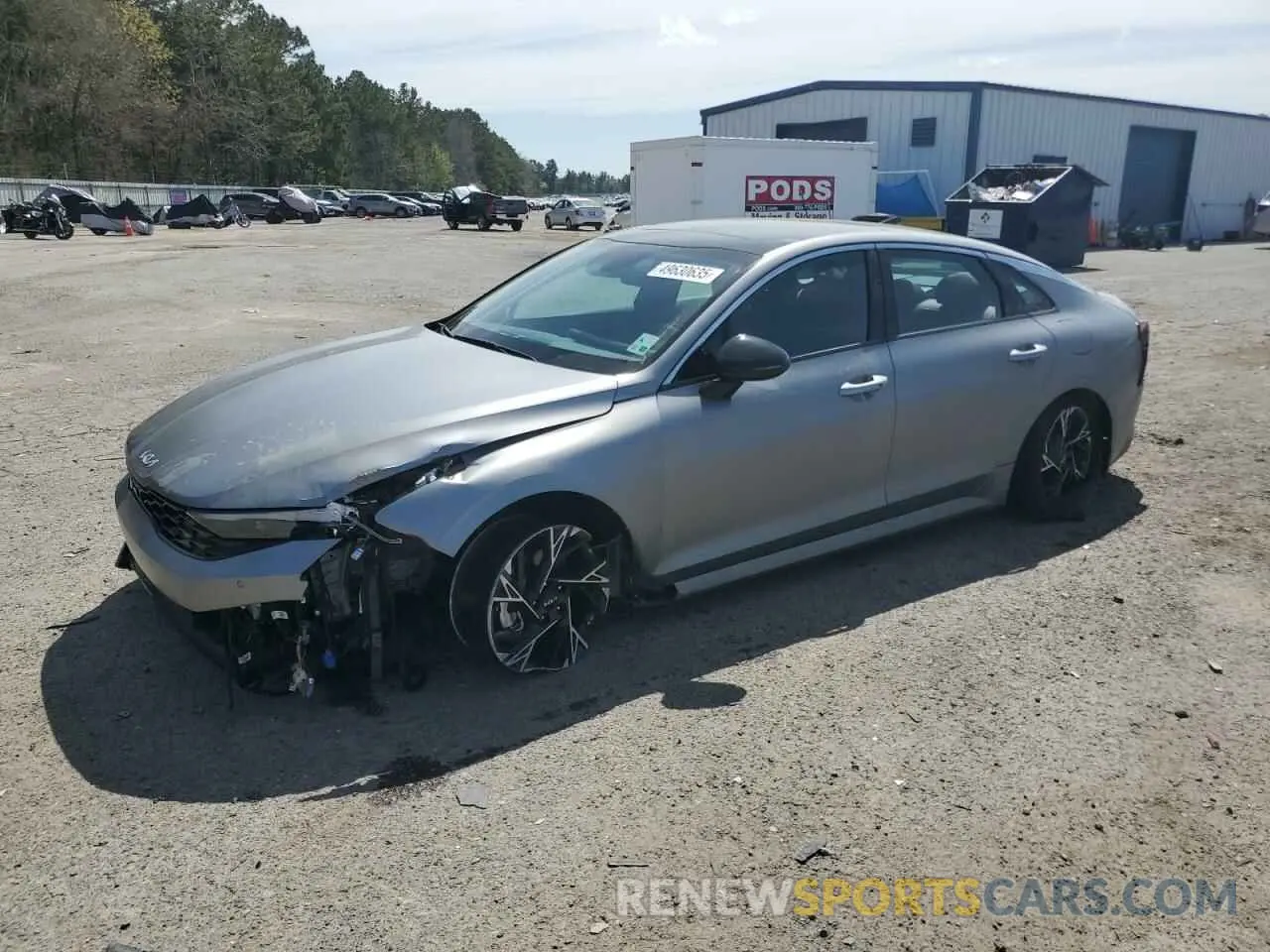 1 Photograph of a damaged car KNAG64J7XS5294218 KIA K5 2025