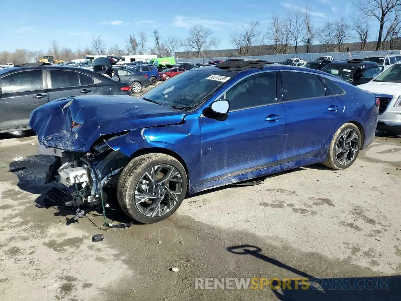 1 Photograph of a damaged car KNAG64J7XS5295630 KIA K5 2025