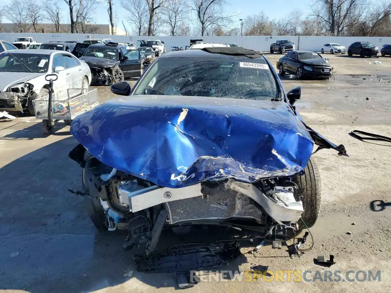 5 Photograph of a damaged car KNAG64J7XS5295630 KIA K5 2025