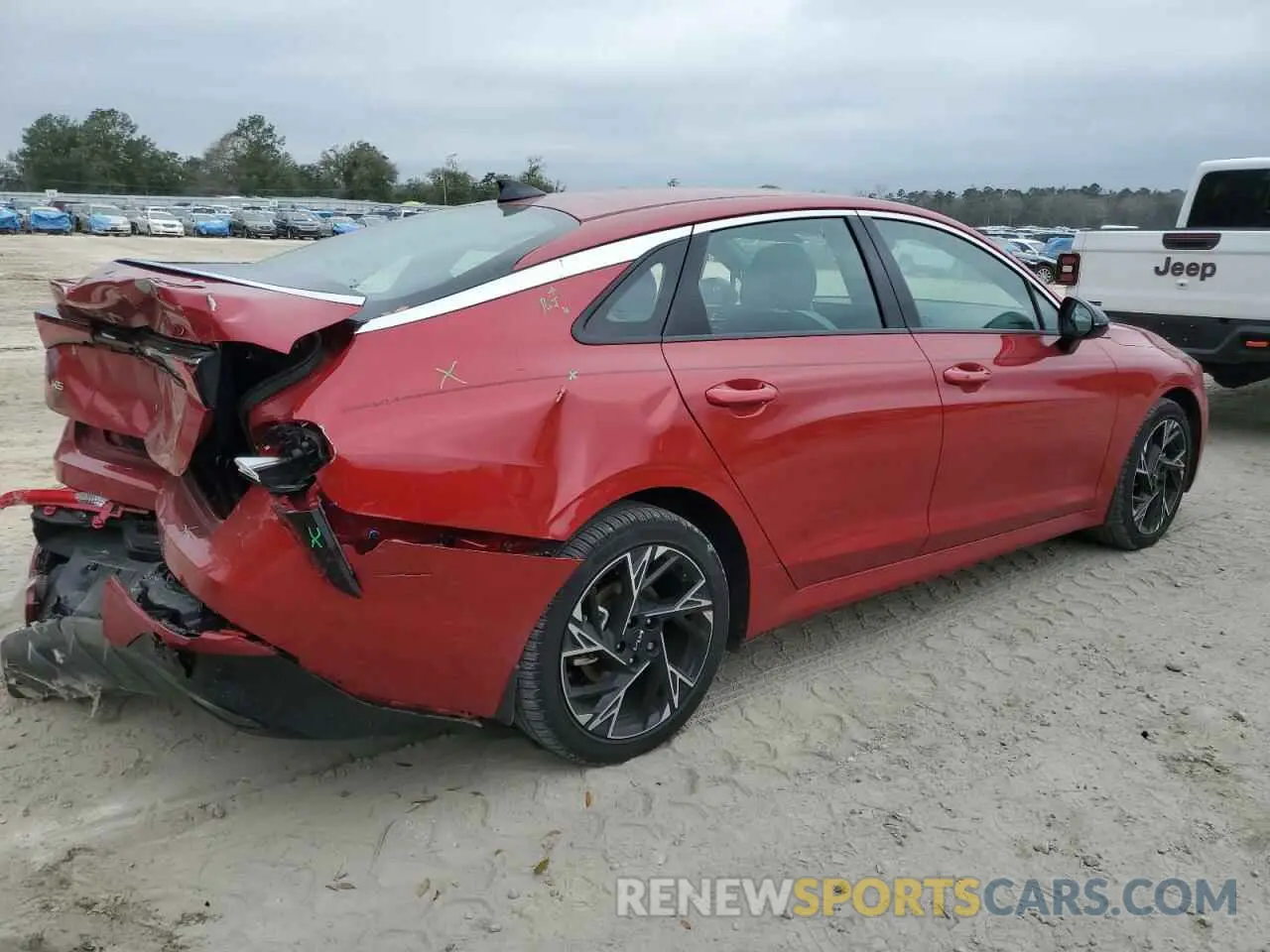 3 Photograph of a damaged car KNAG64J7XS5302110 KIA K5 2025