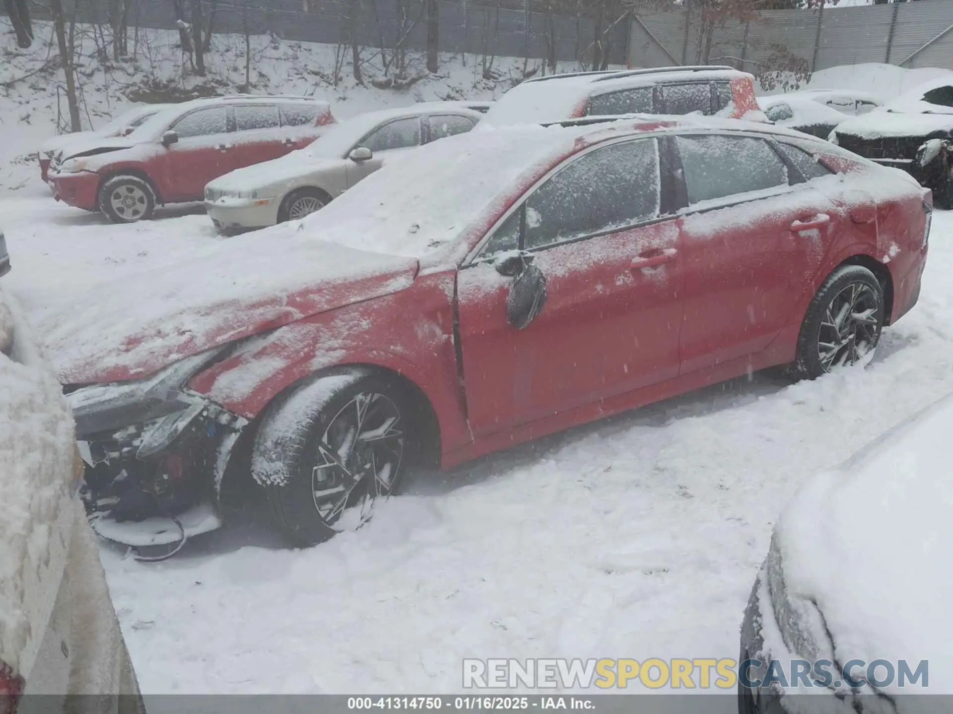 2 Photograph of a damaged car KNAG64J7XS5319067 KIA K5 2025