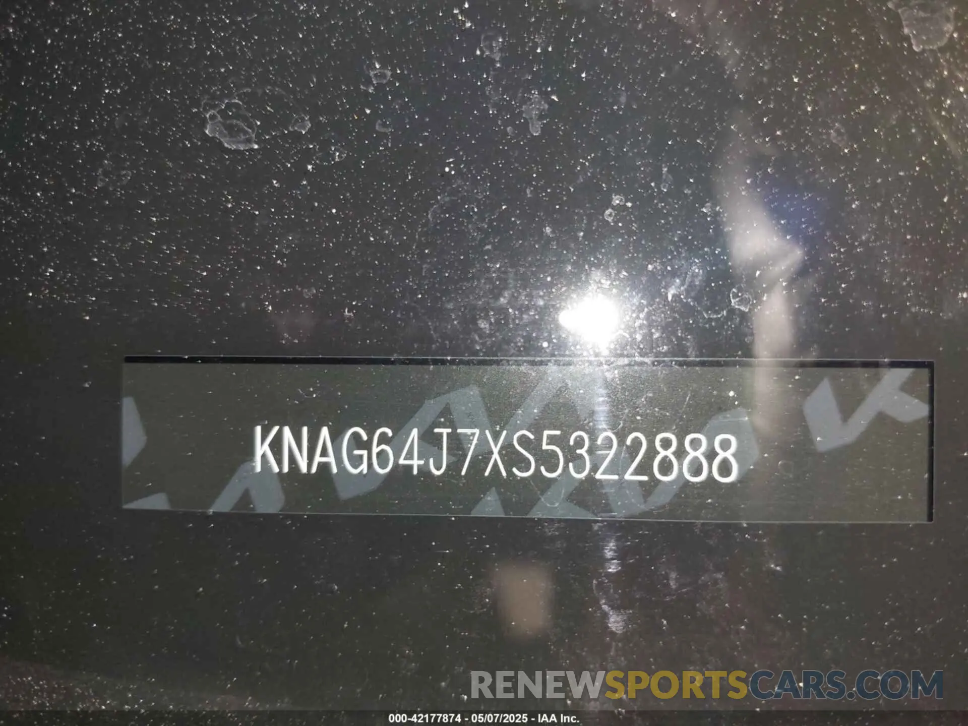 9 Photograph of a damaged car KNAG64J7XS5322888 KIA K5 2025