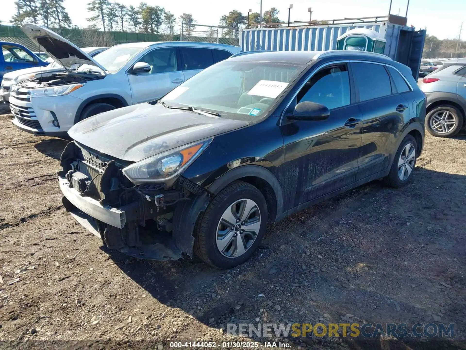 2 Photograph of a damaged car KNDCB3LC0K5264081 KIA NIRO 2019