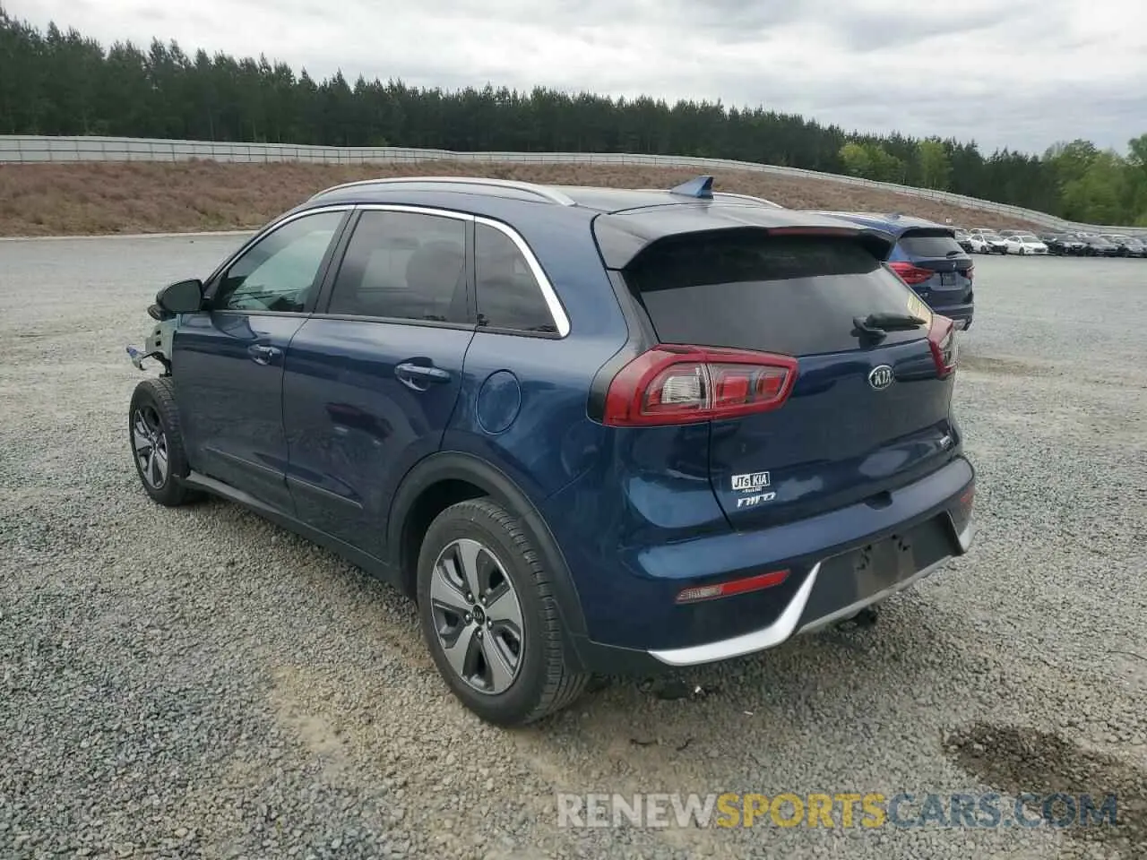 2 Photograph of a damaged car KNDCB3LC0K5338955 KIA NIRO 2019