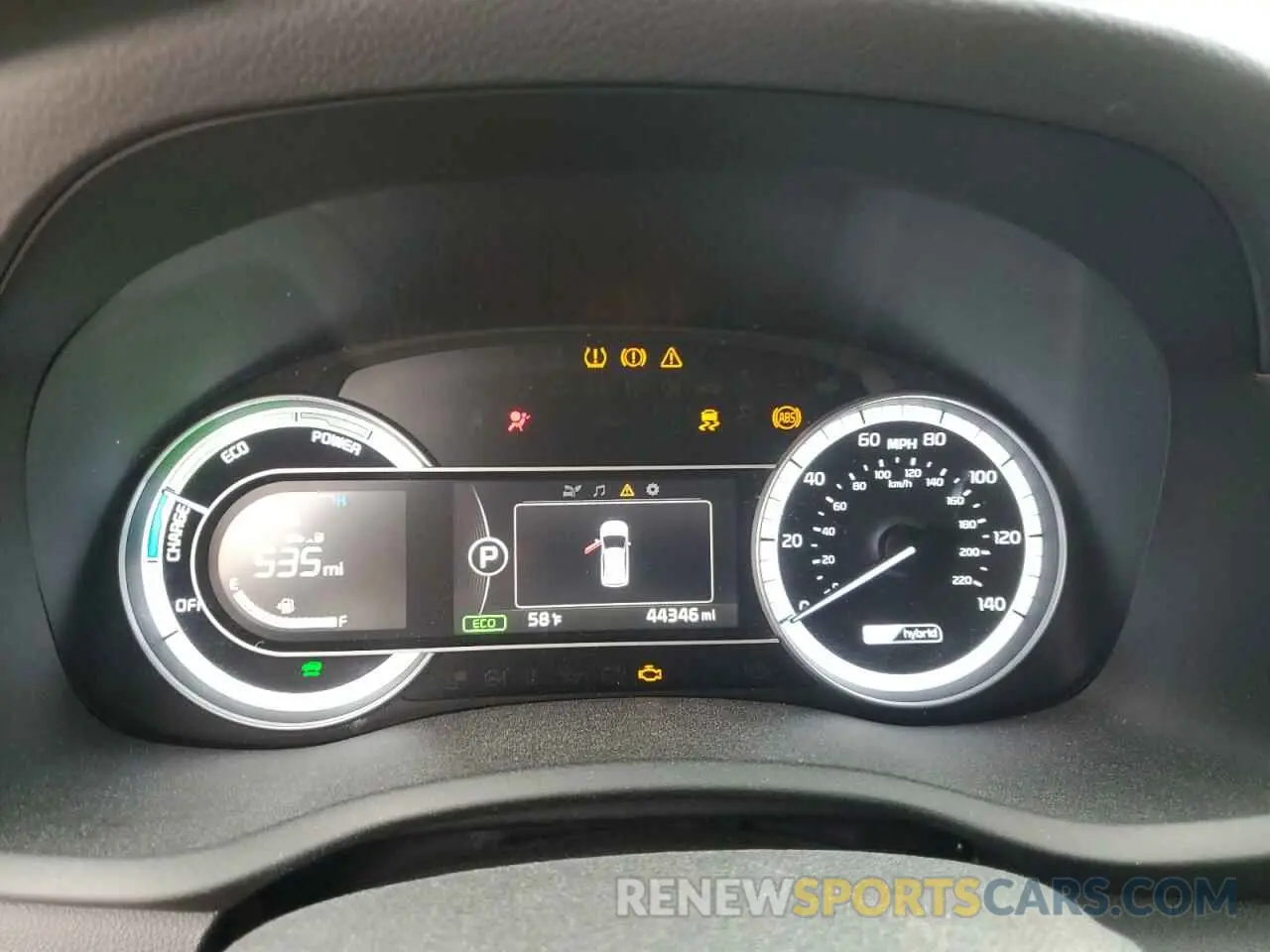 9 Photograph of a damaged car KNDCB3LC0K5341113 KIA NIRO 2019
