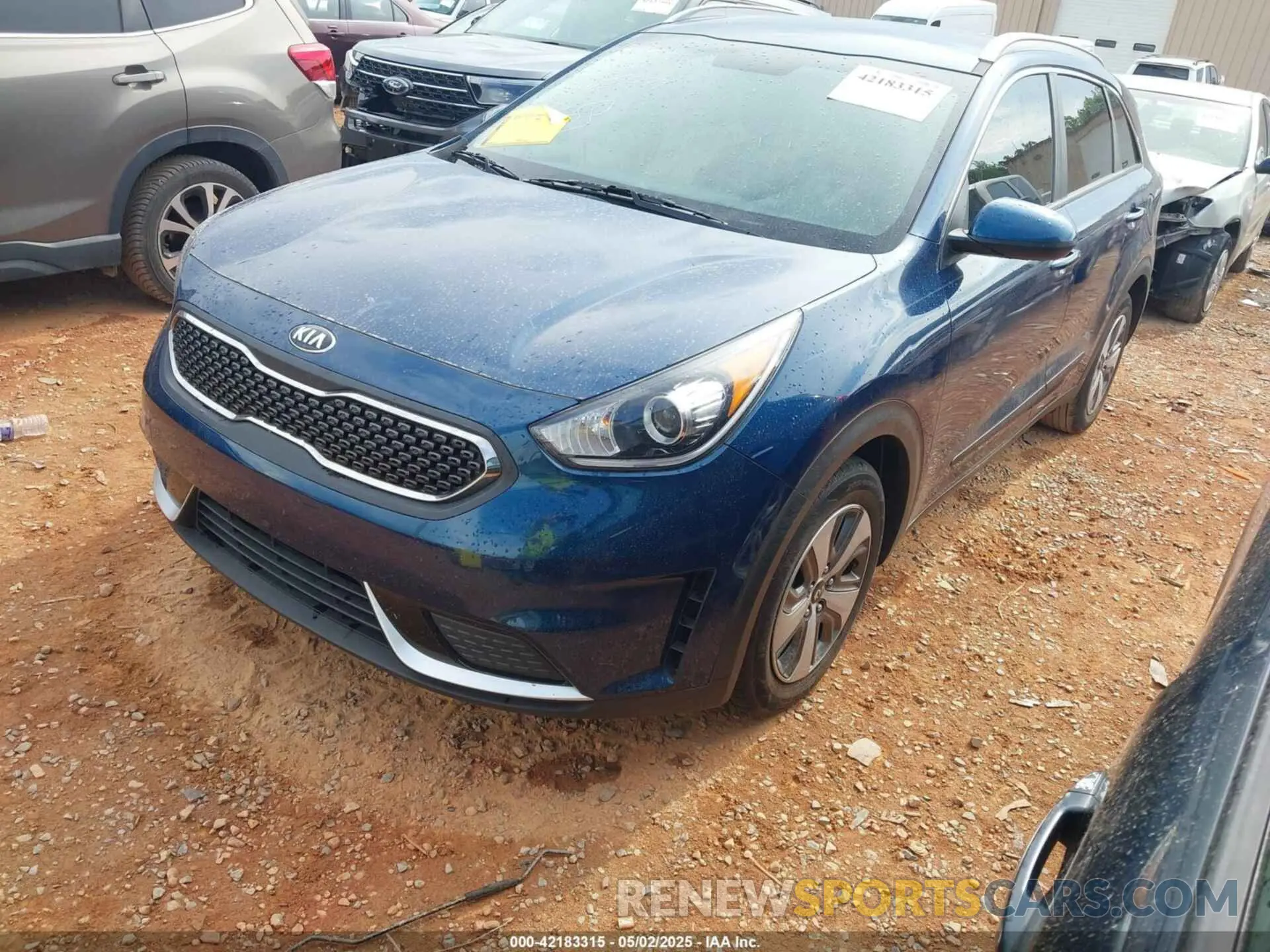 2 Photograph of a damaged car KNDCB3LC1K5336079 KIA NIRO 2019