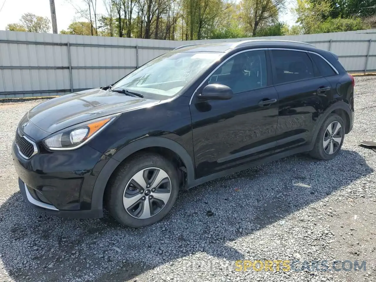 1 Photograph of a damaged car KNDCB3LC2K5334311 KIA NIRO 2019