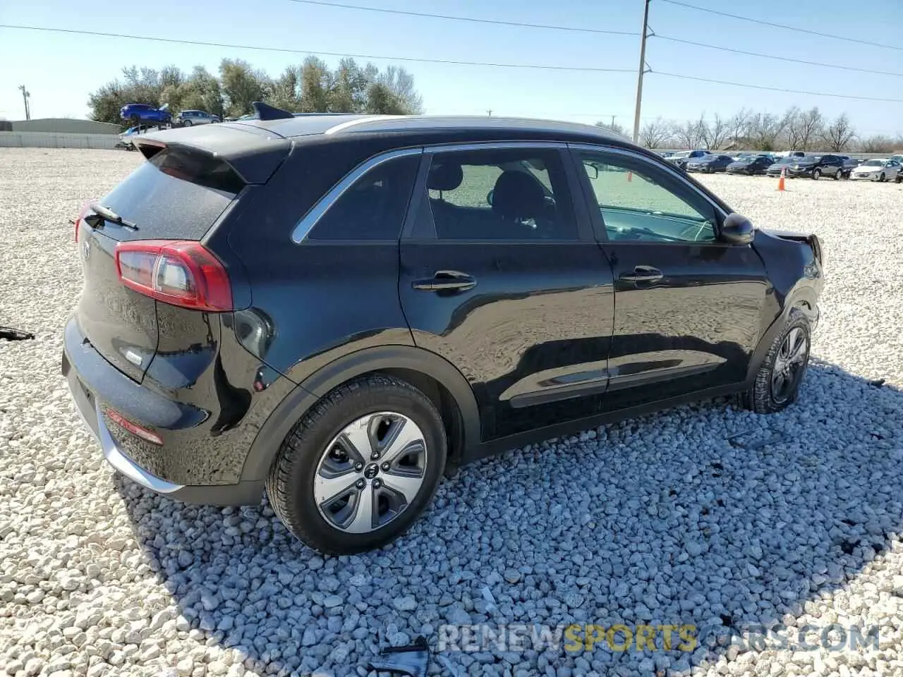 3 Photograph of a damaged car KNDCB3LC3K5240941 KIA NIRO 2019