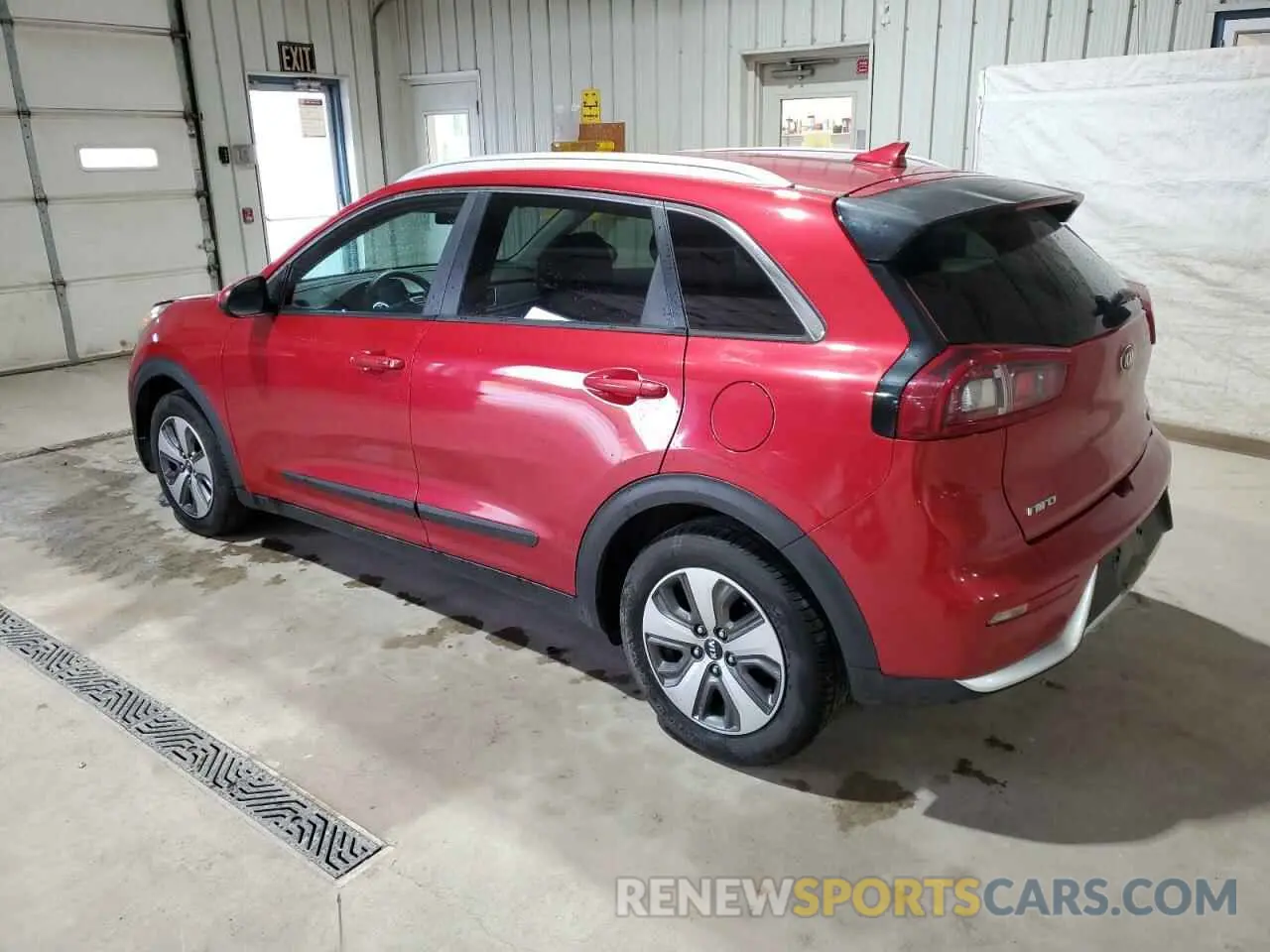 2 Photograph of a damaged car KNDCB3LC3K5249123 KIA NIRO 2019