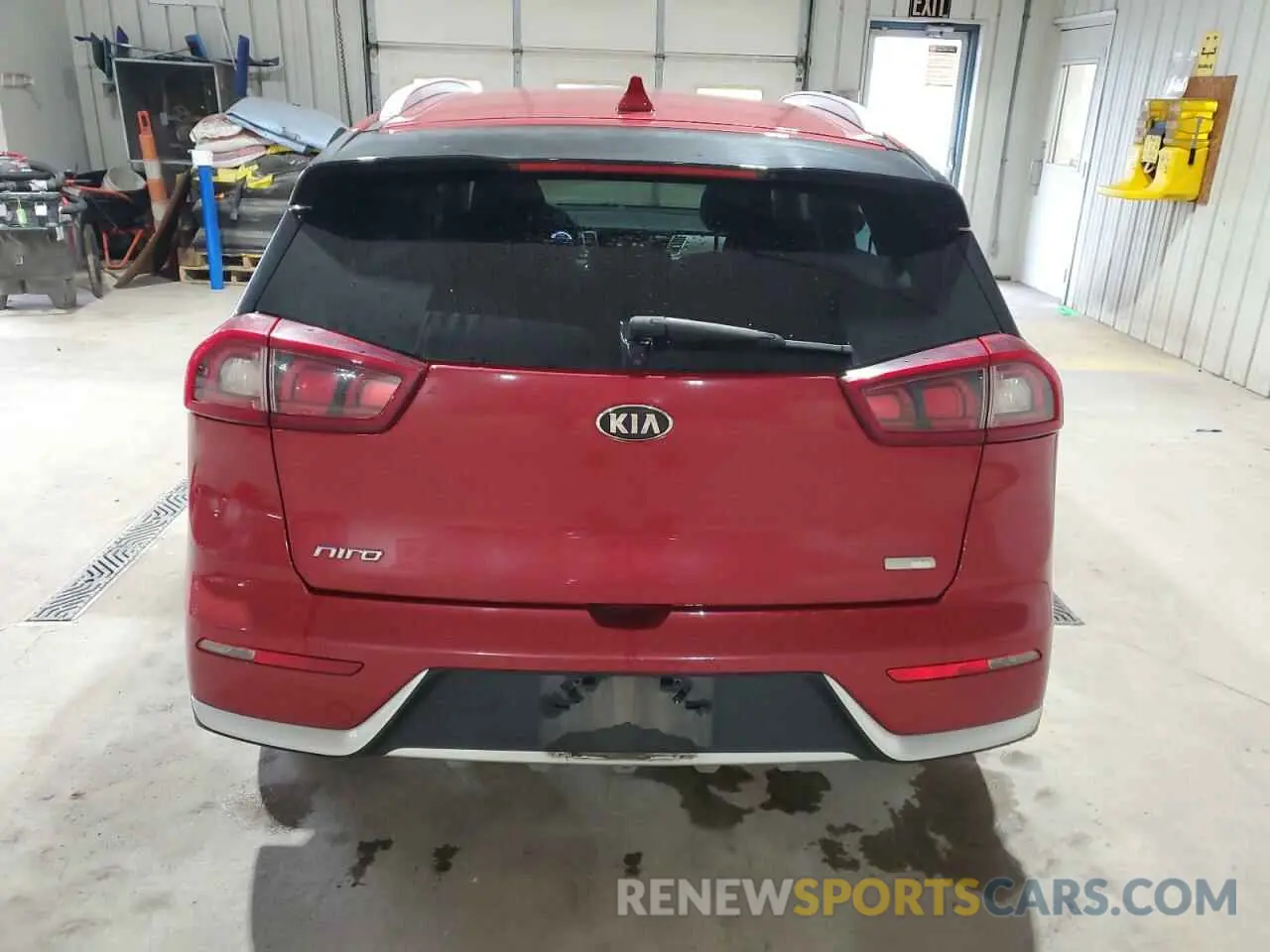 6 Photograph of a damaged car KNDCB3LC3K5249123 KIA NIRO 2019