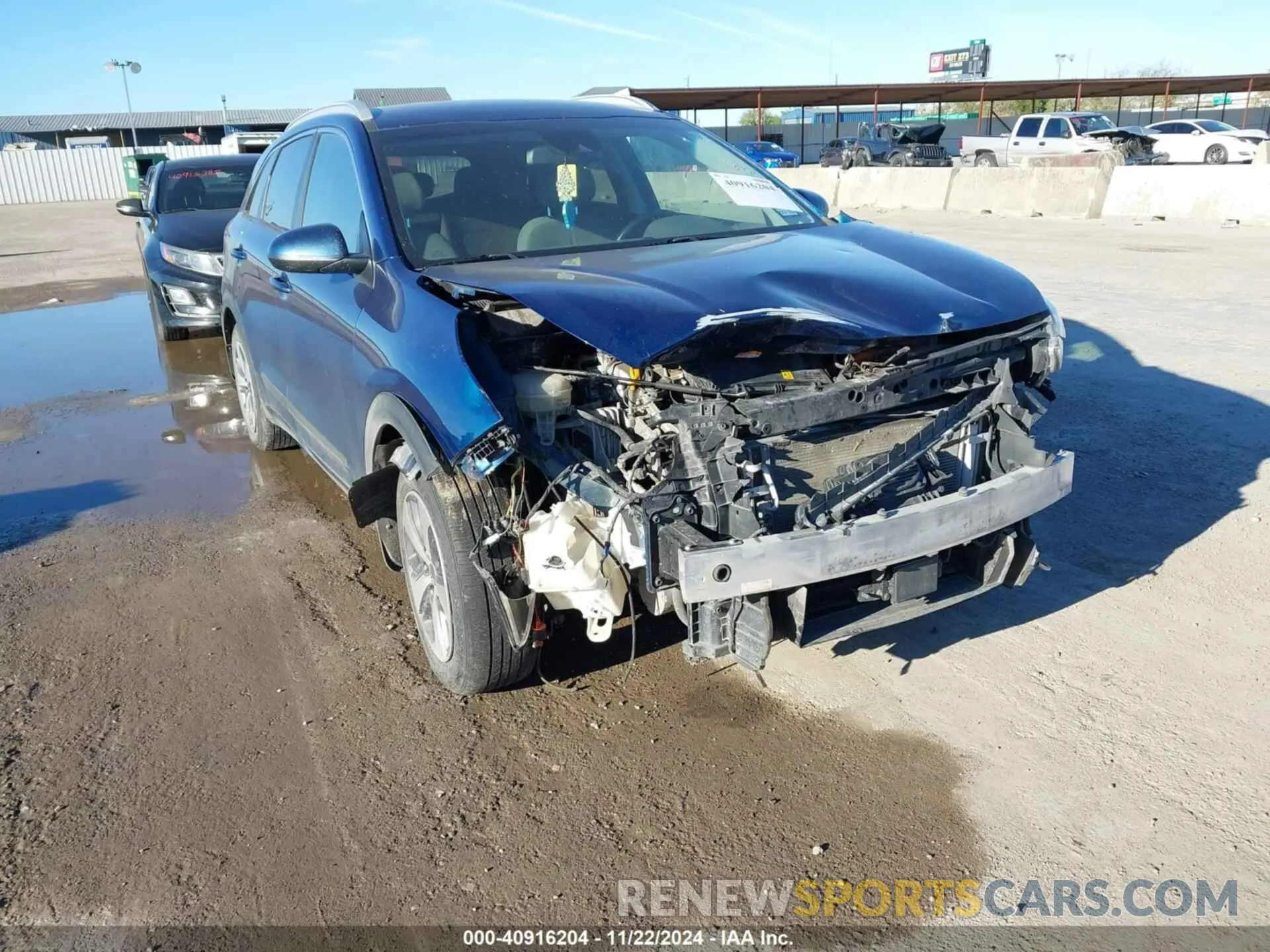 6 Photograph of a damaged car KNDCB3LC3K5294921 KIA NIRO 2019