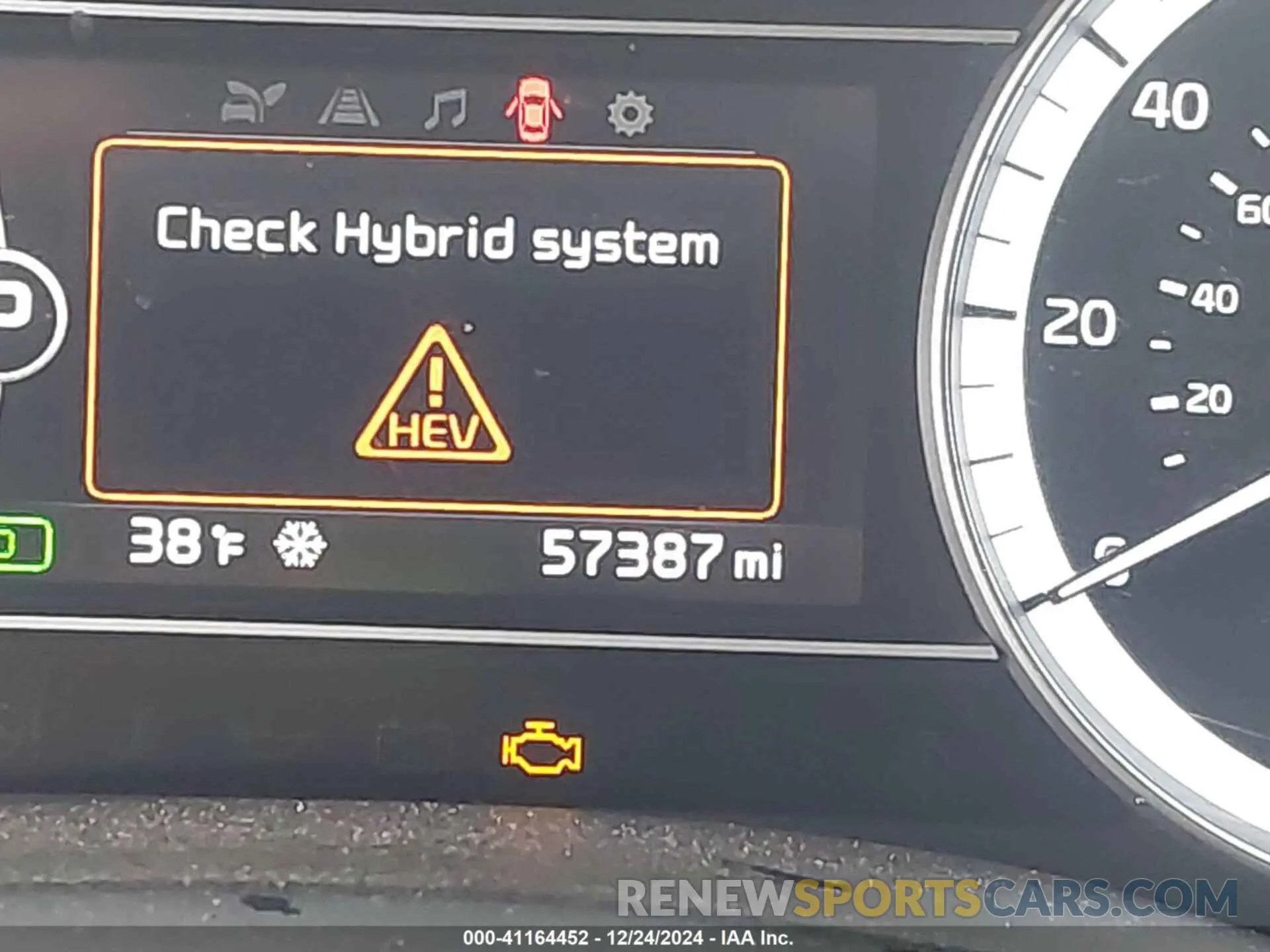 16 Photograph of a damaged car KNDCB3LC3K5319672 KIA NIRO 2019
