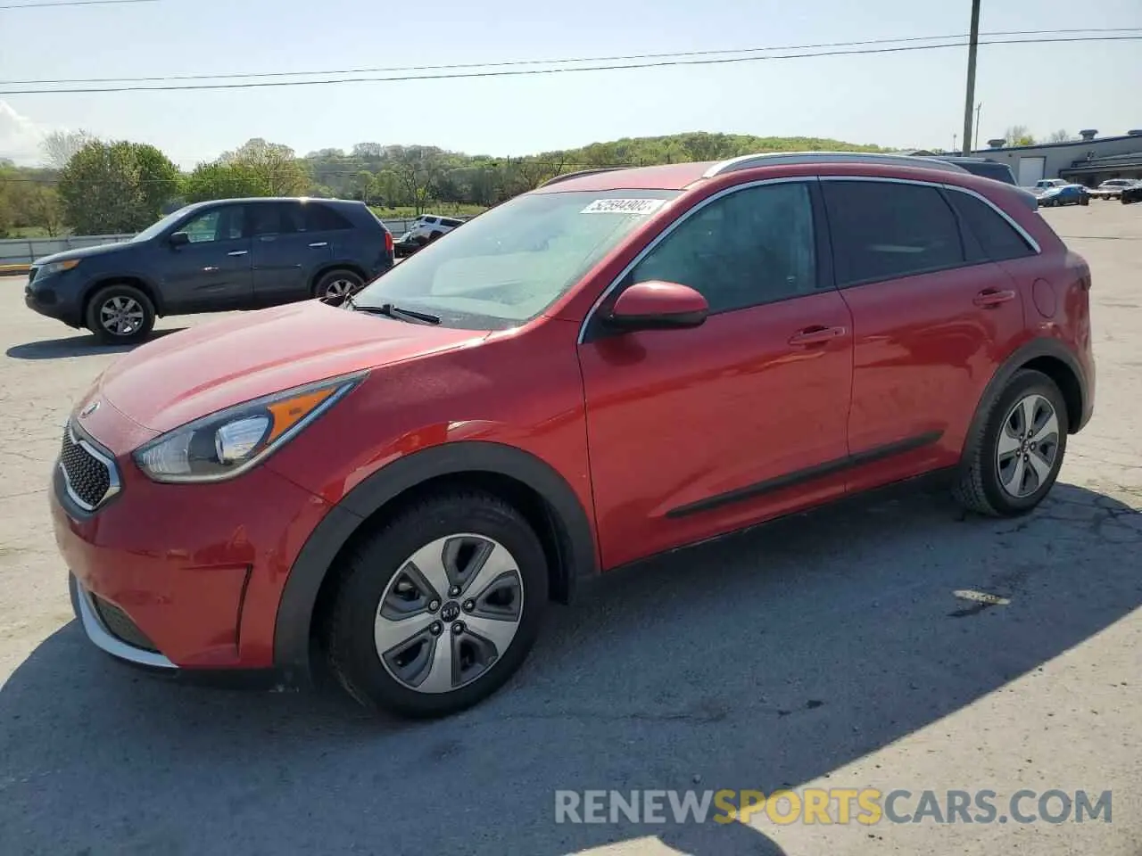1 Photograph of a damaged car KNDCB3LC3K5340067 KIA NIRO 2019