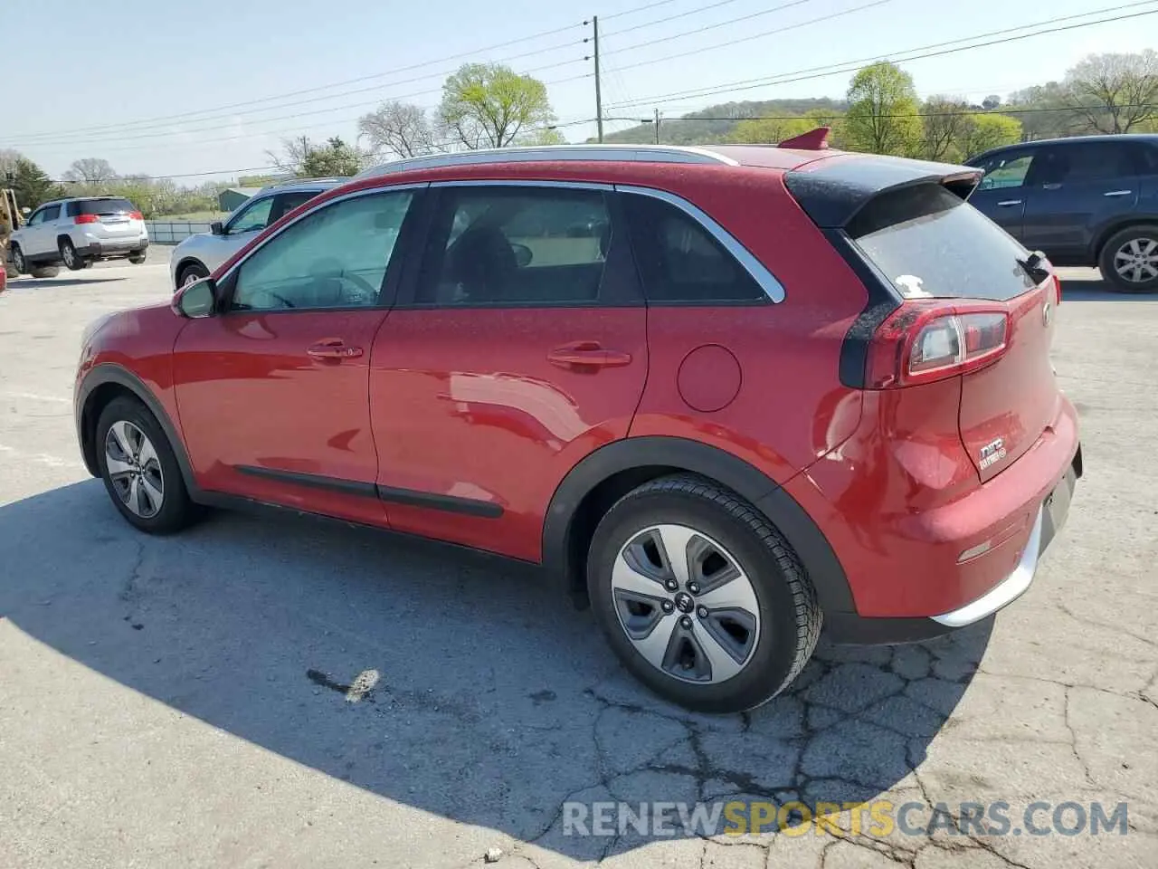 2 Photograph of a damaged car KNDCB3LC3K5340067 KIA NIRO 2019