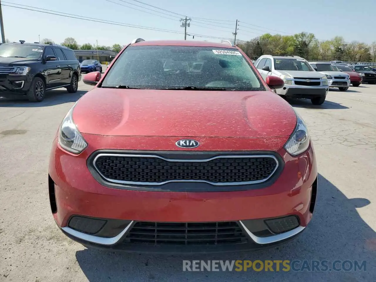 5 Photograph of a damaged car KNDCB3LC3K5340067 KIA NIRO 2019