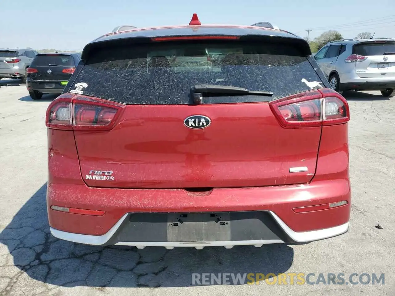 6 Photograph of a damaged car KNDCB3LC3K5340067 KIA NIRO 2019