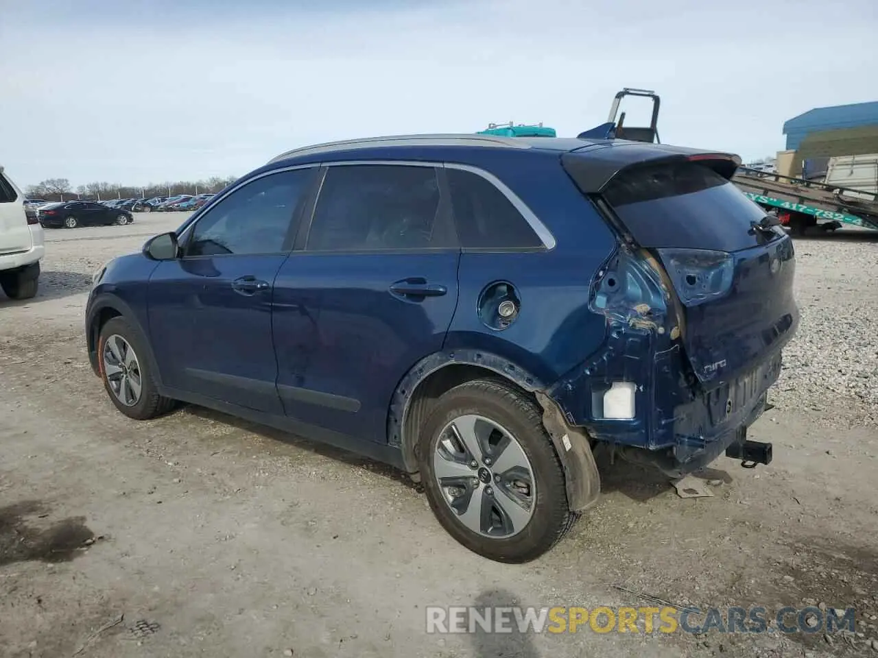 2 Photograph of a damaged car KNDCB3LC4K5223128 KIA NIRO 2019