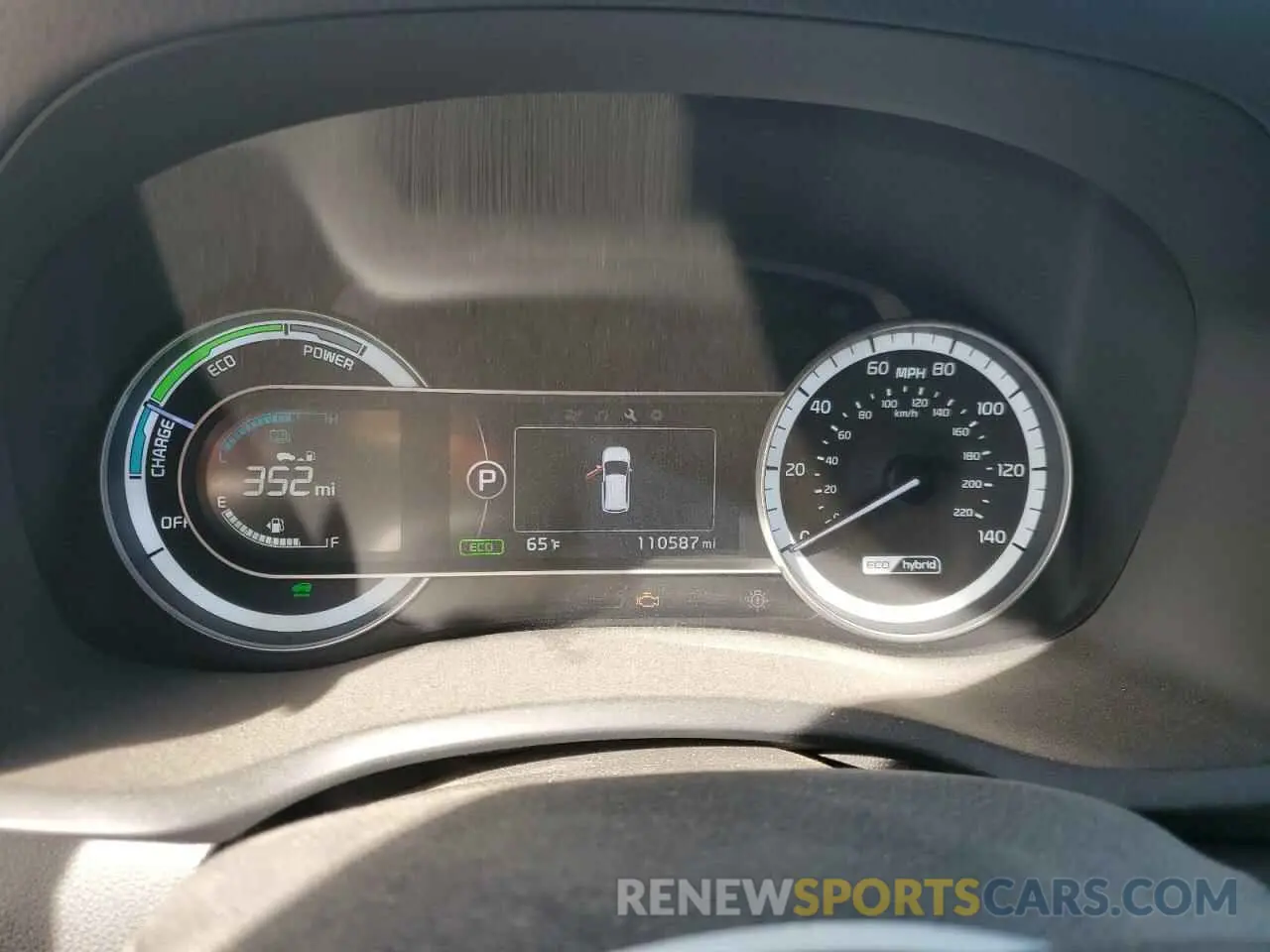 9 Photograph of a damaged car KNDCB3LC4K5223128 KIA NIRO 2019