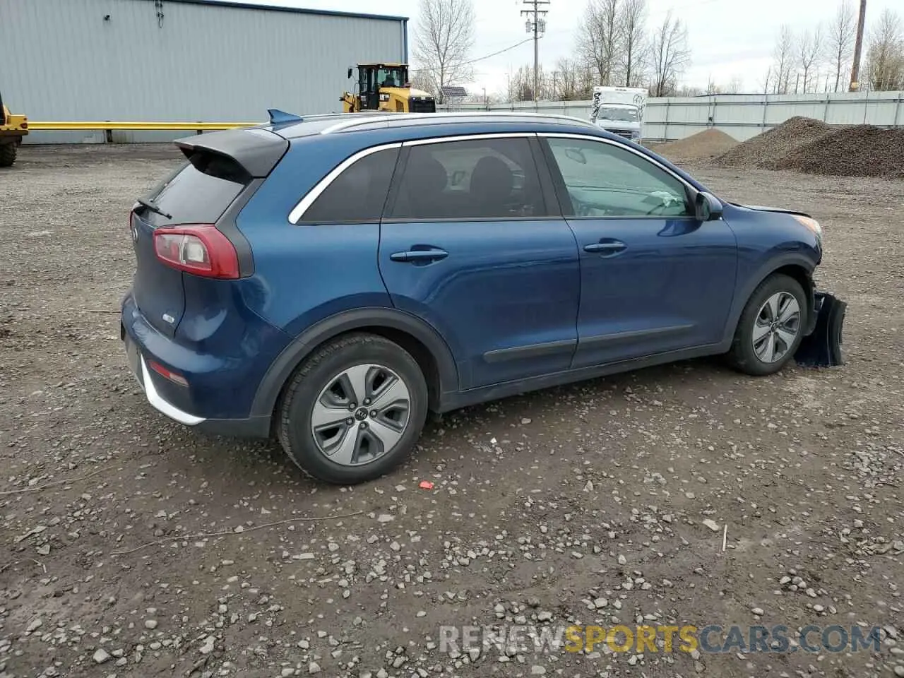 3 Photograph of a damaged car KNDCB3LC4K5252595 KIA NIRO 2019