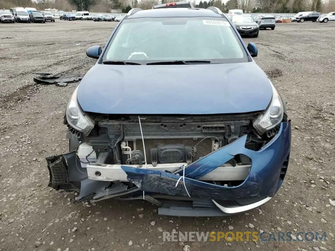 5 Photograph of a damaged car KNDCB3LC4K5252595 KIA NIRO 2019