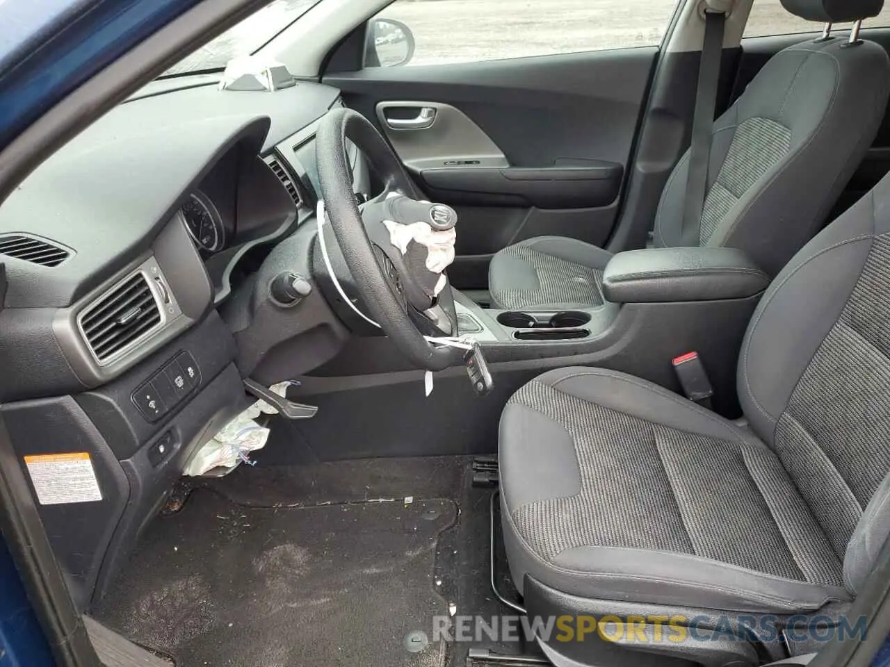 7 Photograph of a damaged car KNDCB3LC4K5252595 KIA NIRO 2019