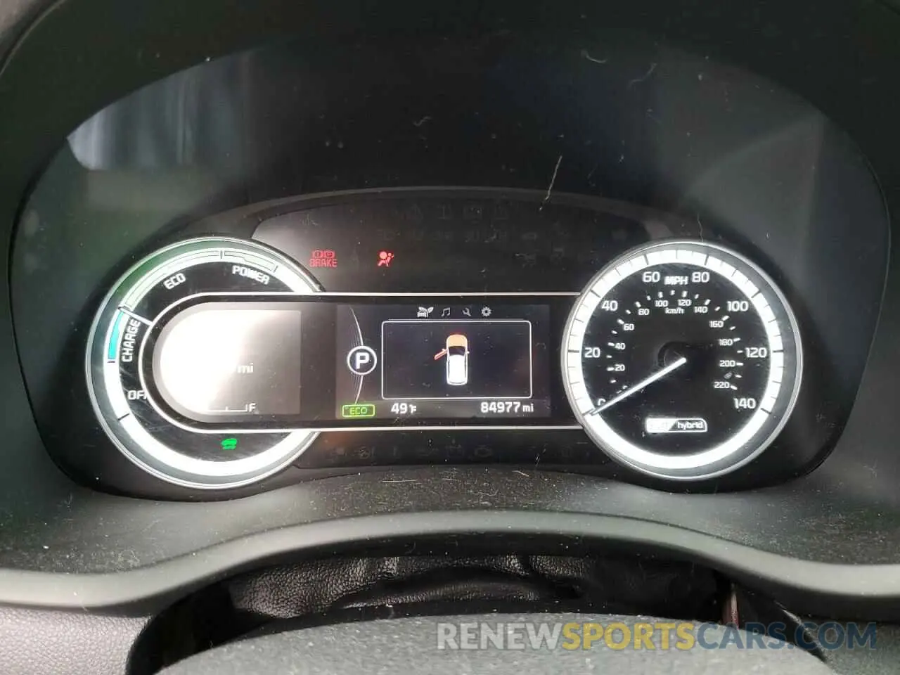 9 Photograph of a damaged car KNDCB3LC4K5252595 KIA NIRO 2019