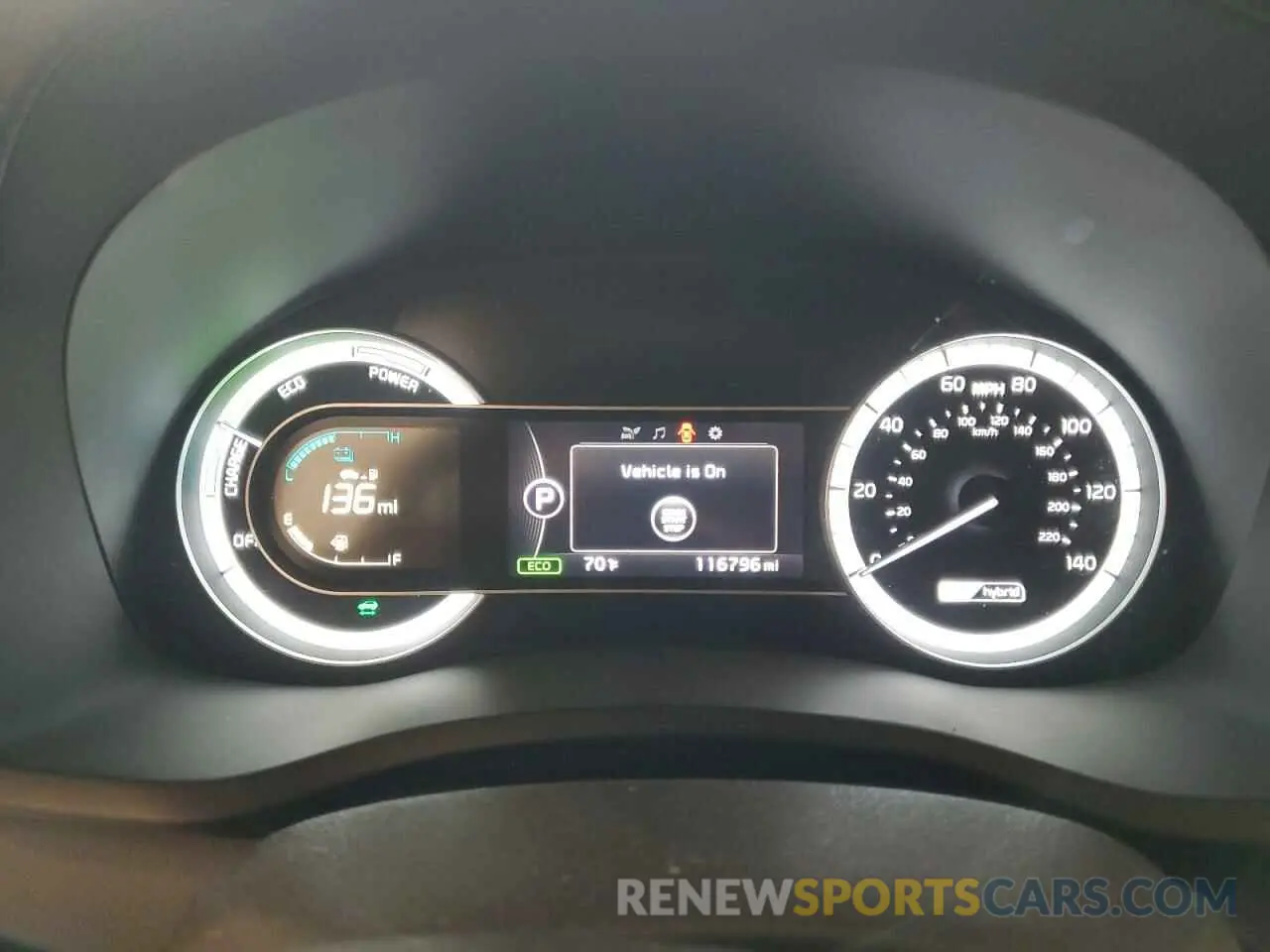 9 Photograph of a damaged car KNDCB3LC4K5306896 KIA NIRO 2019