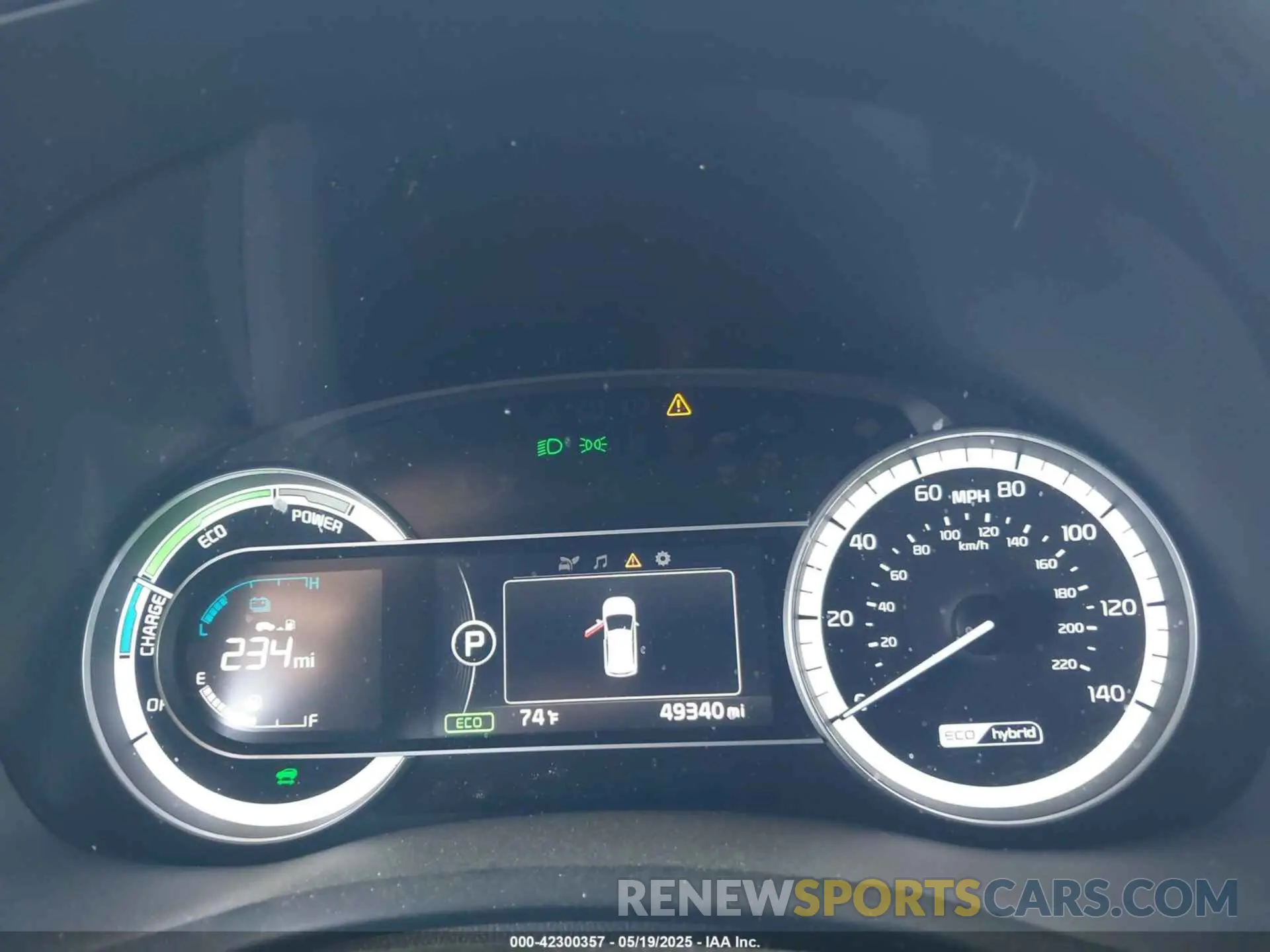 7 Photograph of a damaged car KNDCB3LC4K5316327 KIA NIRO 2019