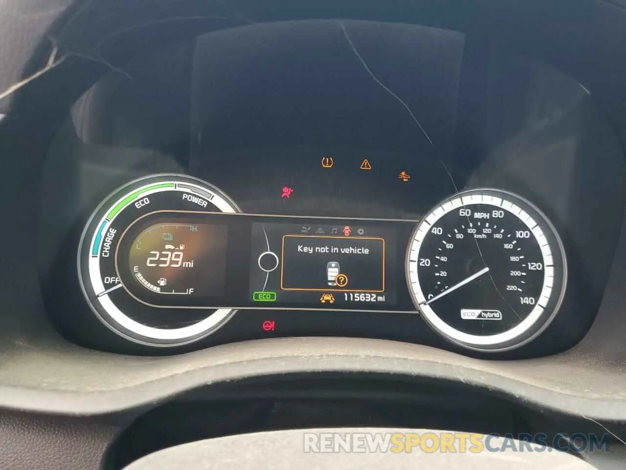 9 Photograph of a damaged car KNDCB3LC4K5351773 KIA NIRO 2019