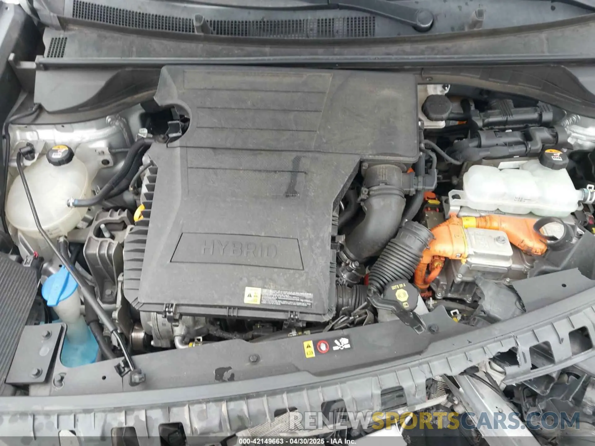 10 Photograph of a damaged car KNDCB3LC5K5351412 KIA NIRO 2019