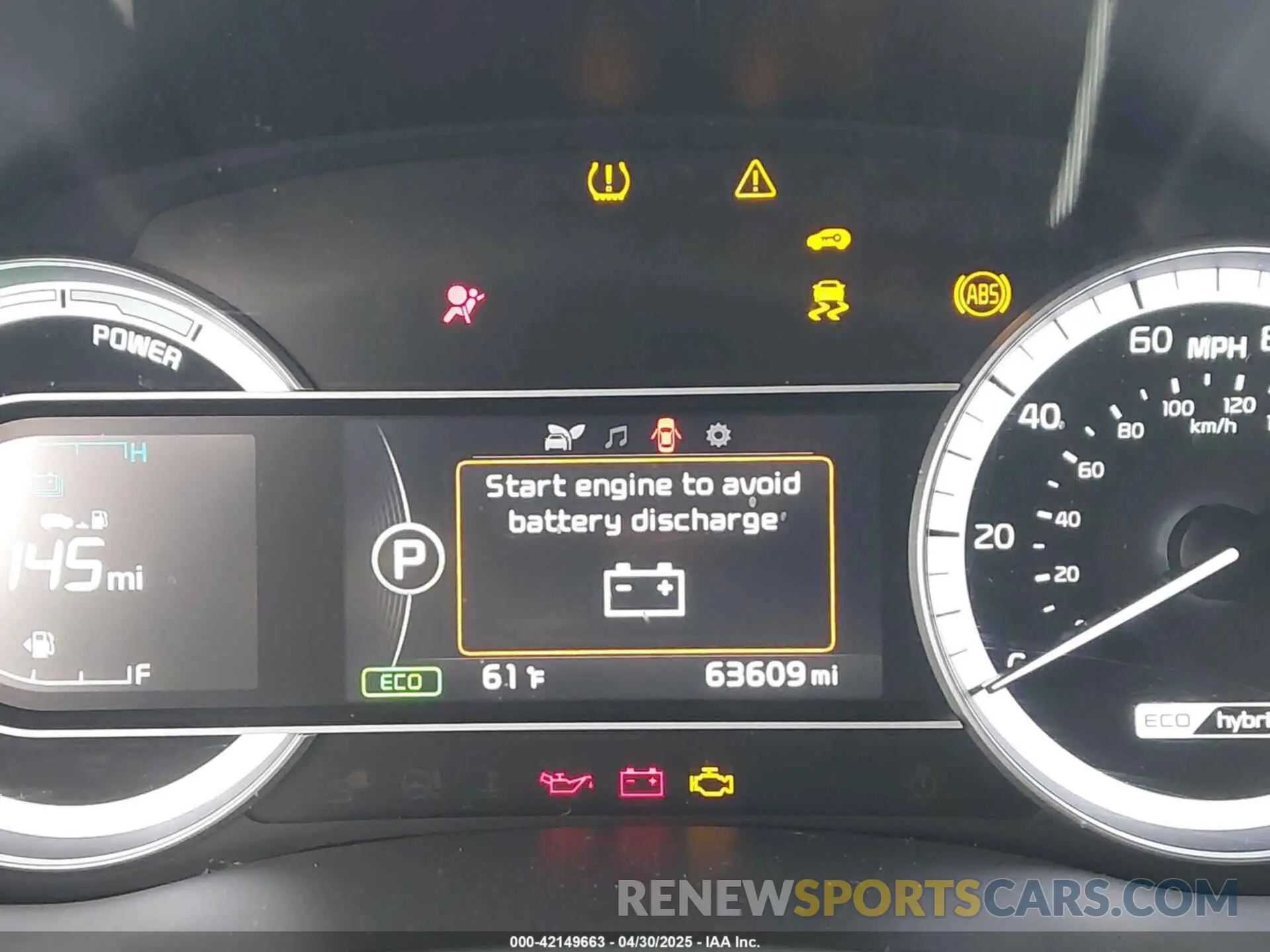 7 Photograph of a damaged car KNDCB3LC5K5351412 KIA NIRO 2019