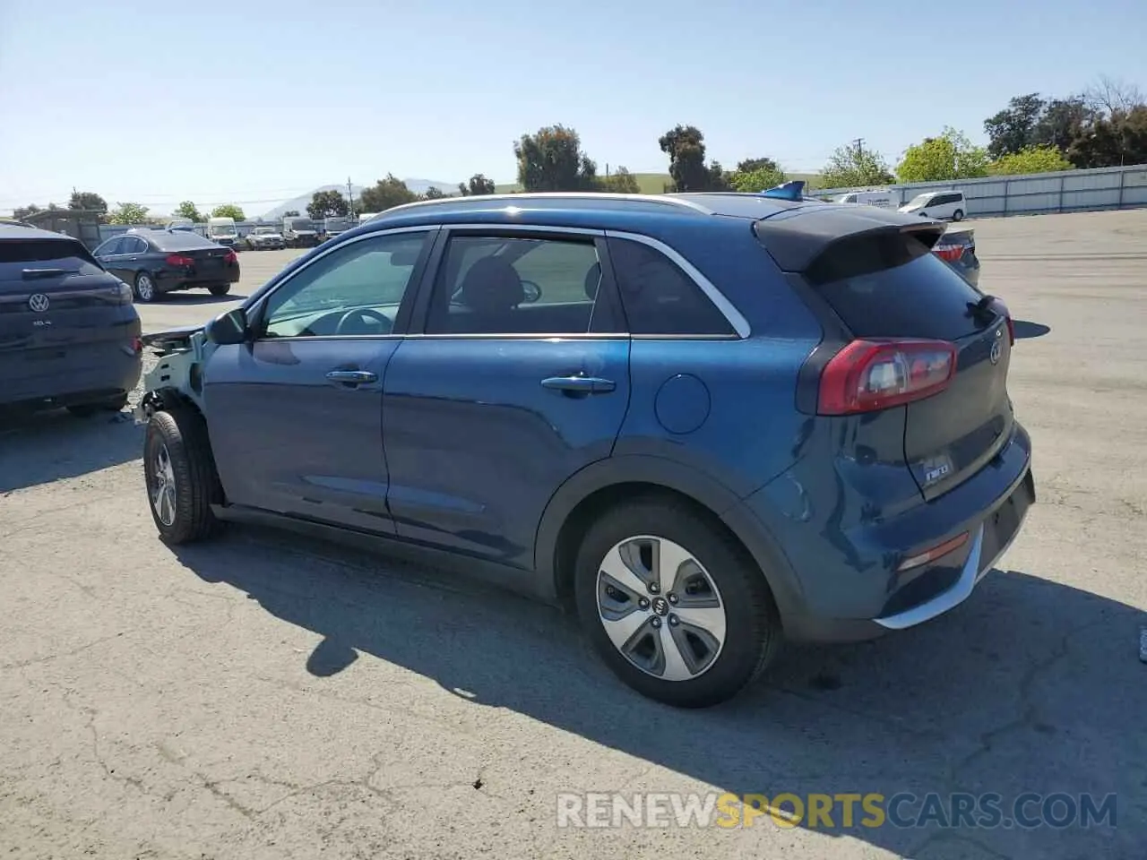 2 Photograph of a damaged car KNDCB3LC6K5251108 KIA NIRO 2019