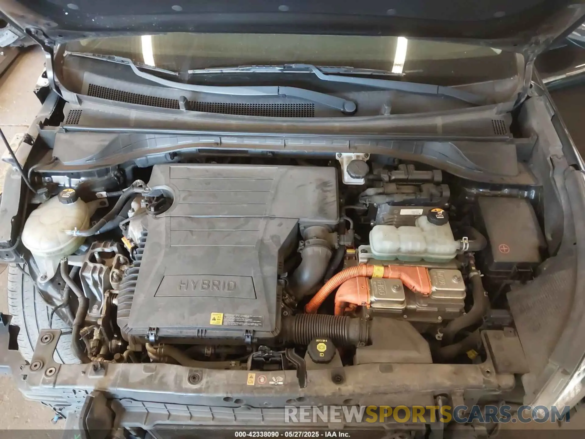10 Photograph of a damaged car KNDCB3LC6K5252775 KIA NIRO 2019