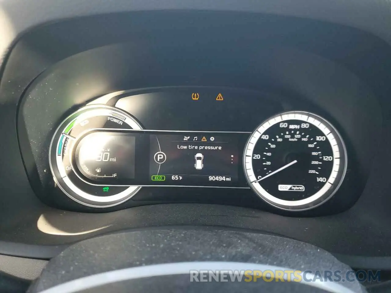 9 Photograph of a damaged car KNDCB3LC6K5253277 KIA NIRO 2019