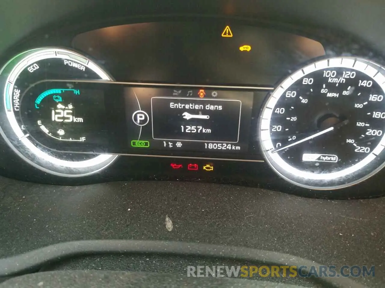 9 Photograph of a damaged car KNDCB3LC7K5257225 KIA NIRO 2019
