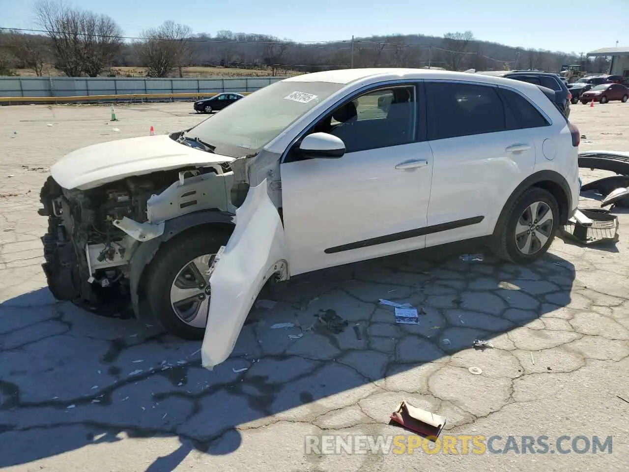 1 Photograph of a damaged car KNDCB3LC7K5264417 KIA NIRO 2019